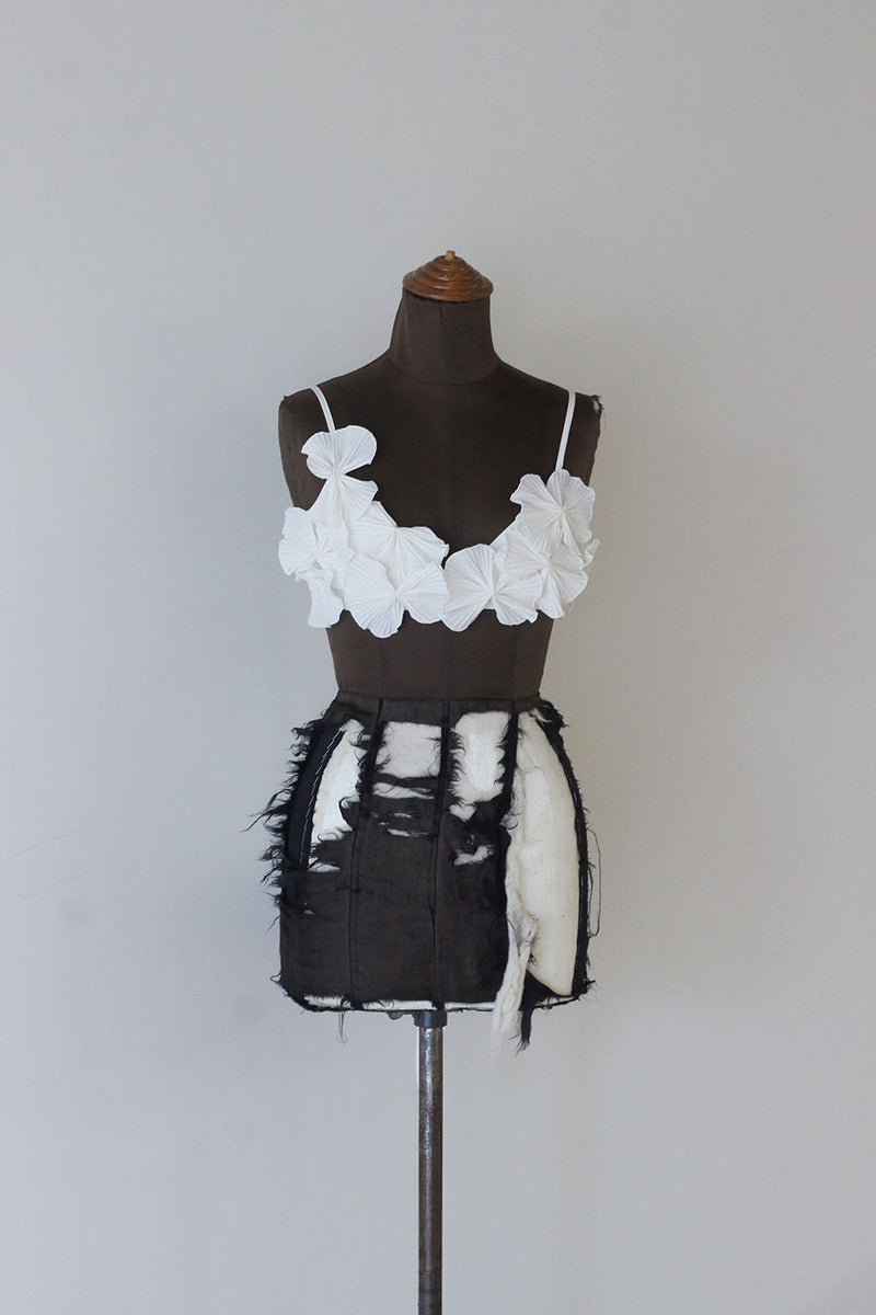 美品marge tokyo DECORATIVE BRA TOP White 美品marge tokyo DECORATIVE BRA TOP White MARGE_STORE