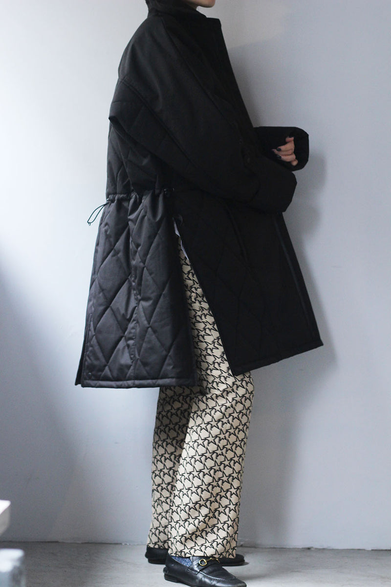 JUN MIKAMI×WILD THINGS ”shell padet coat” (black) – lillt-store