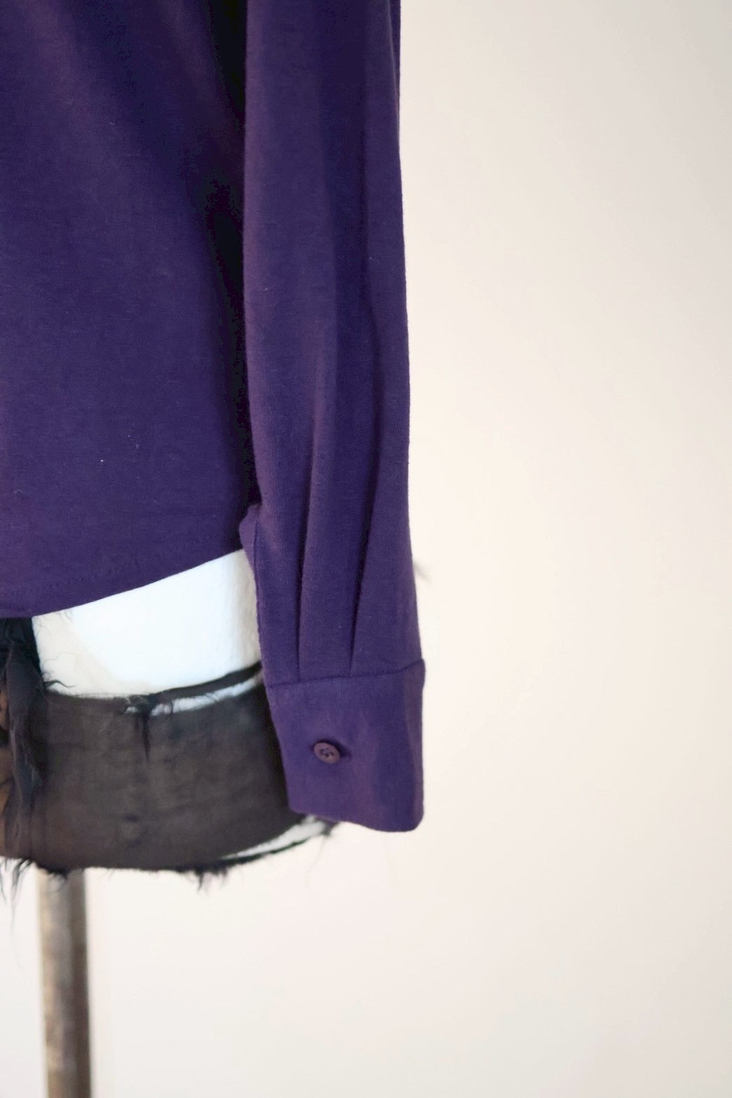 fifi collection "cotton jersey shirt" (purple)