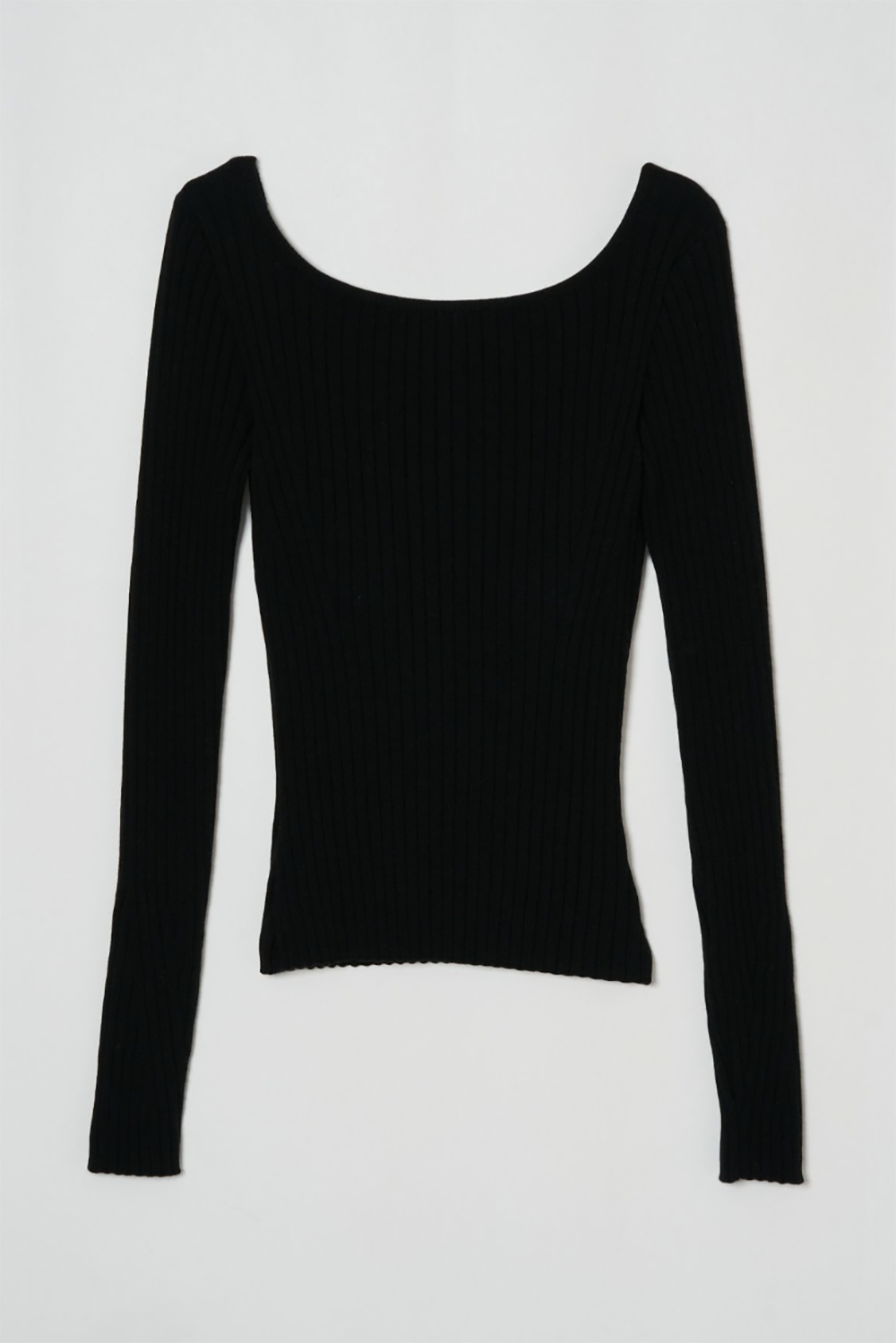 NICENICE MOMENT "RIB LS SHELL" (black)