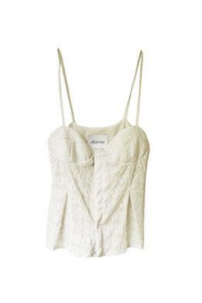 charrita "Bustier clasico" (ivory)