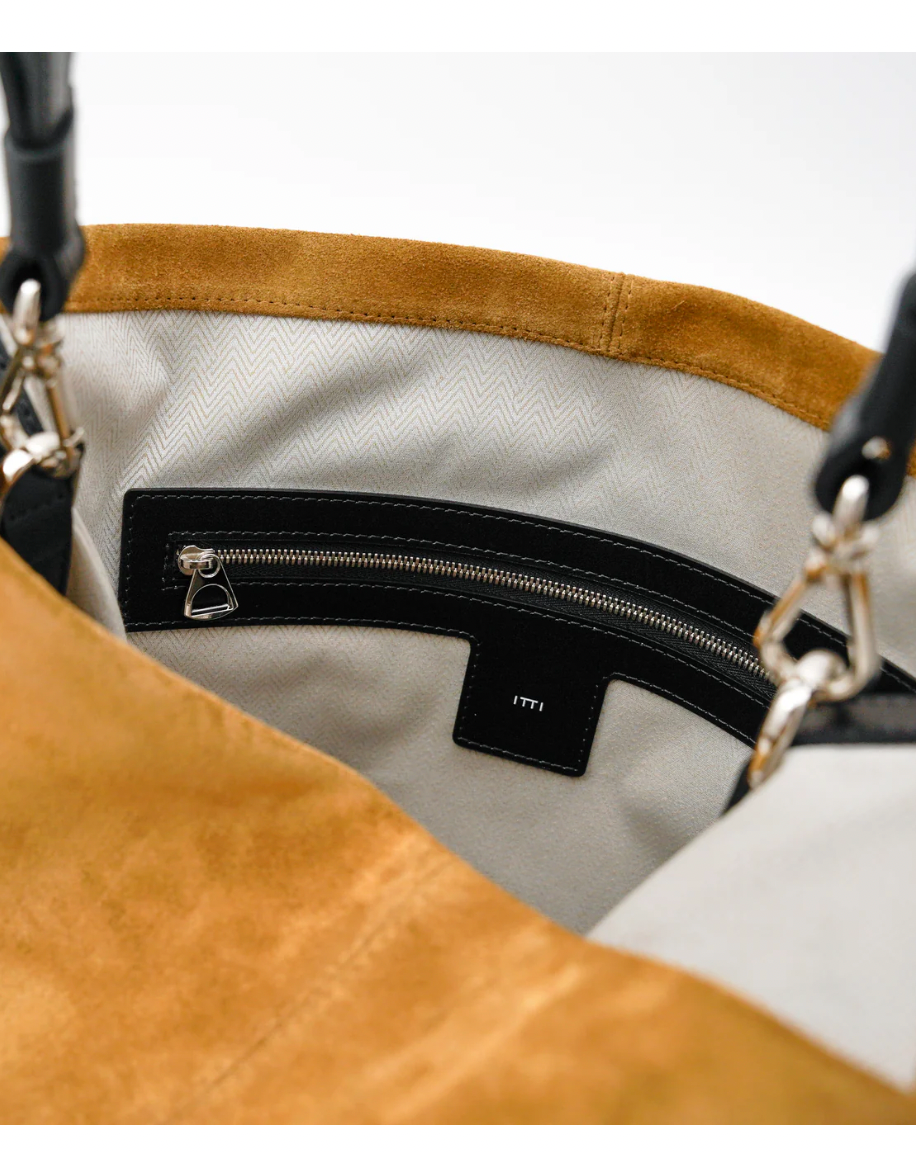 ITTI "bonnie backet shoulder/ moss ldn”(curry)