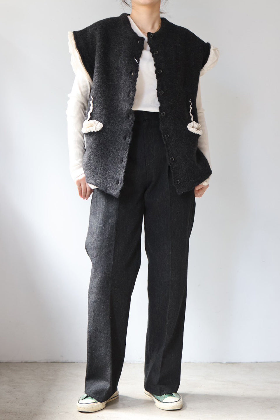 Pillings "fulling vest" (chacoal)