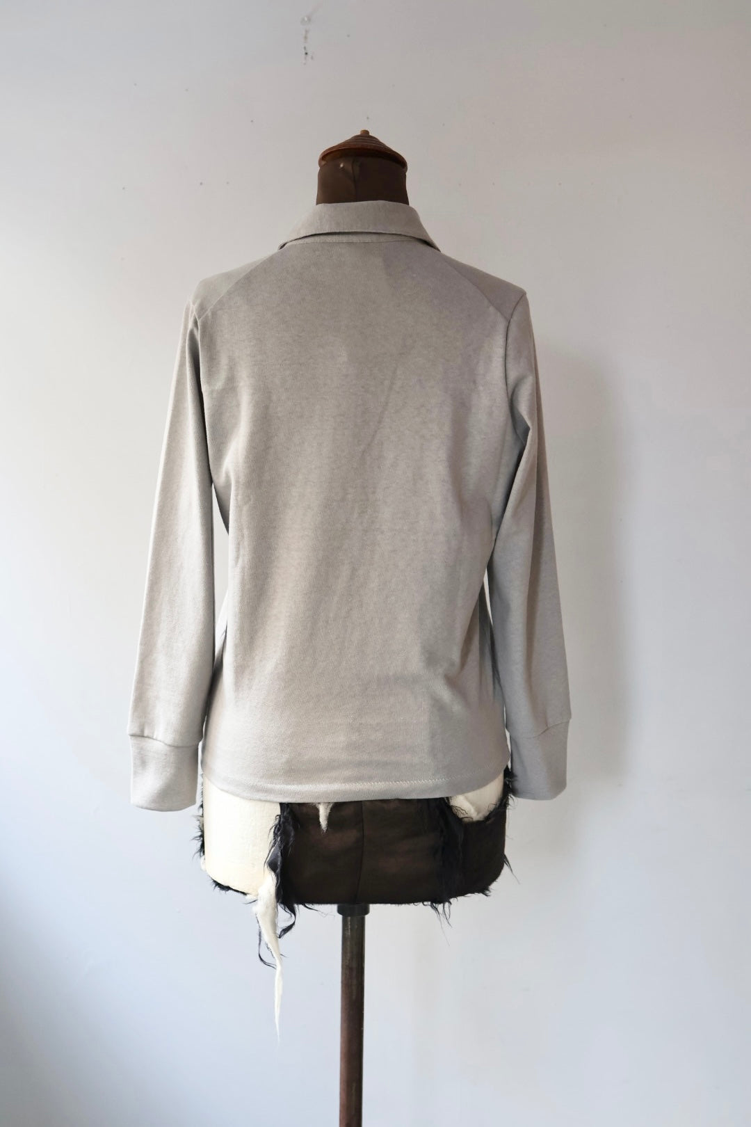 fifi collection "cotton jersey pullover" (gray)