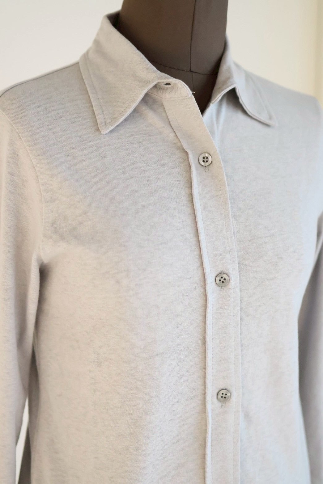fifi collection "cotton jersey shirt" (gray)