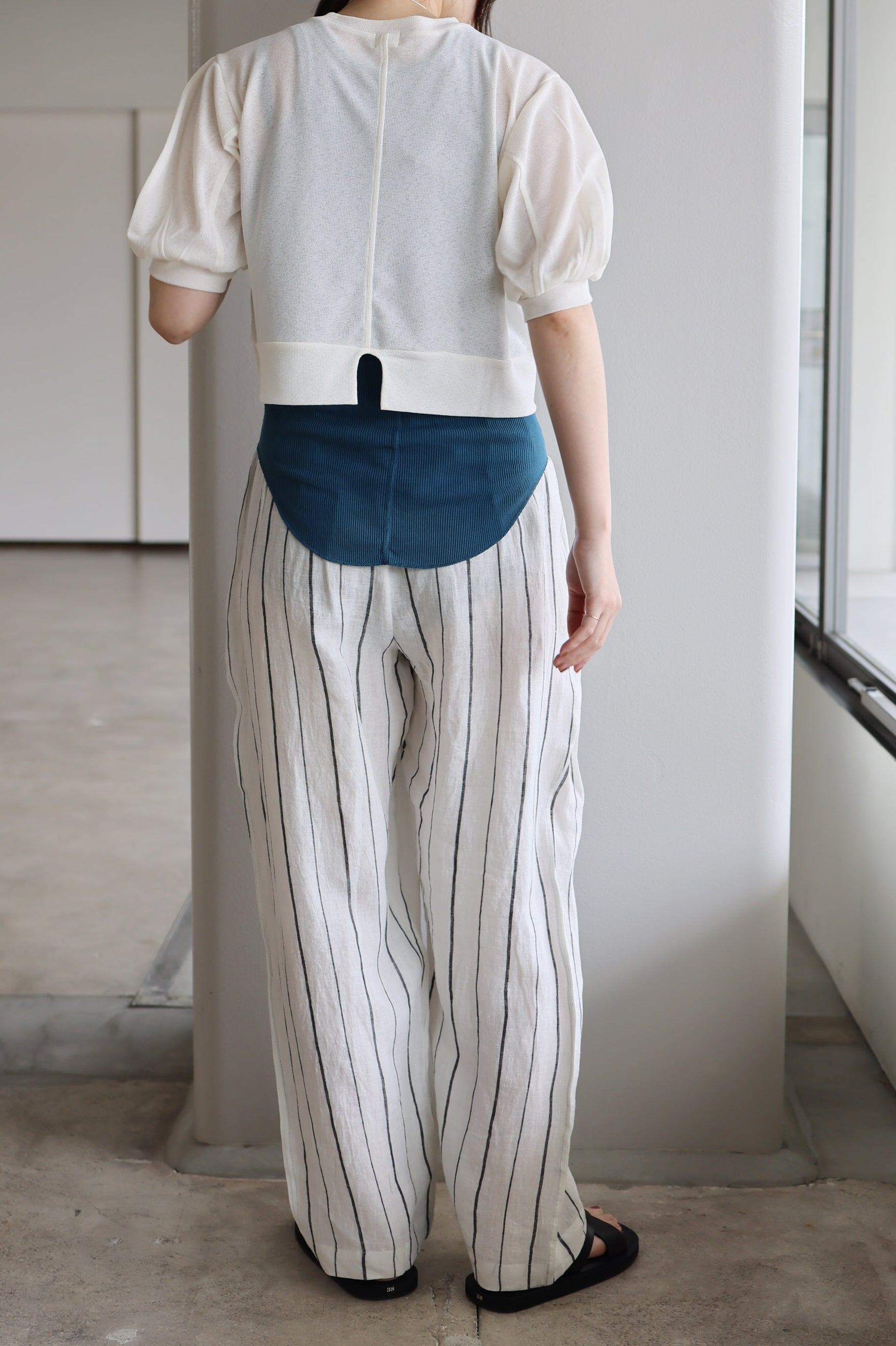 NEPLA "puff sleeve T" (white)