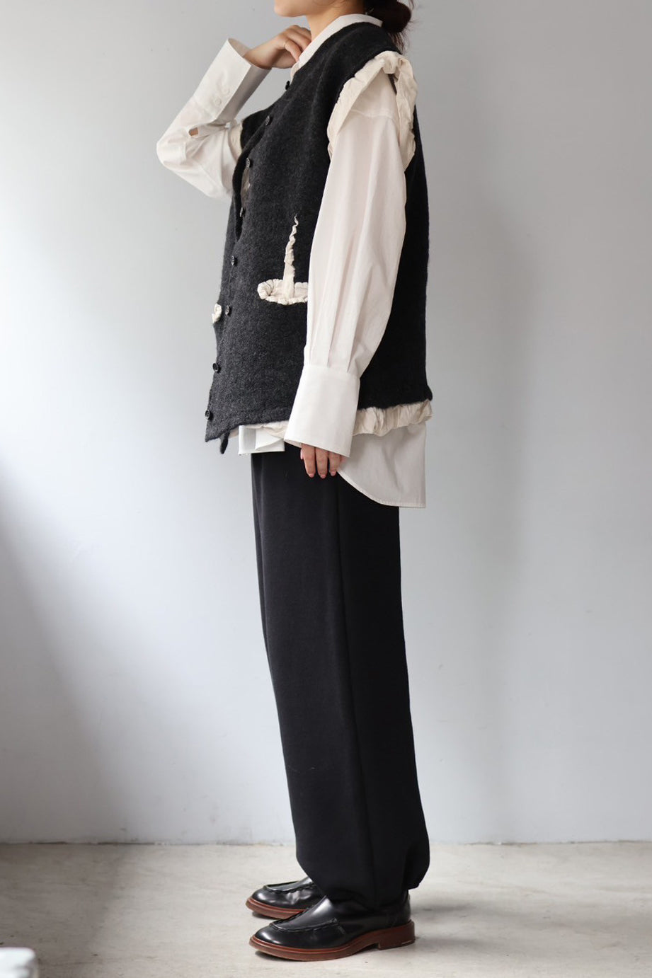 Pillings "fulling vest" (chacoal)