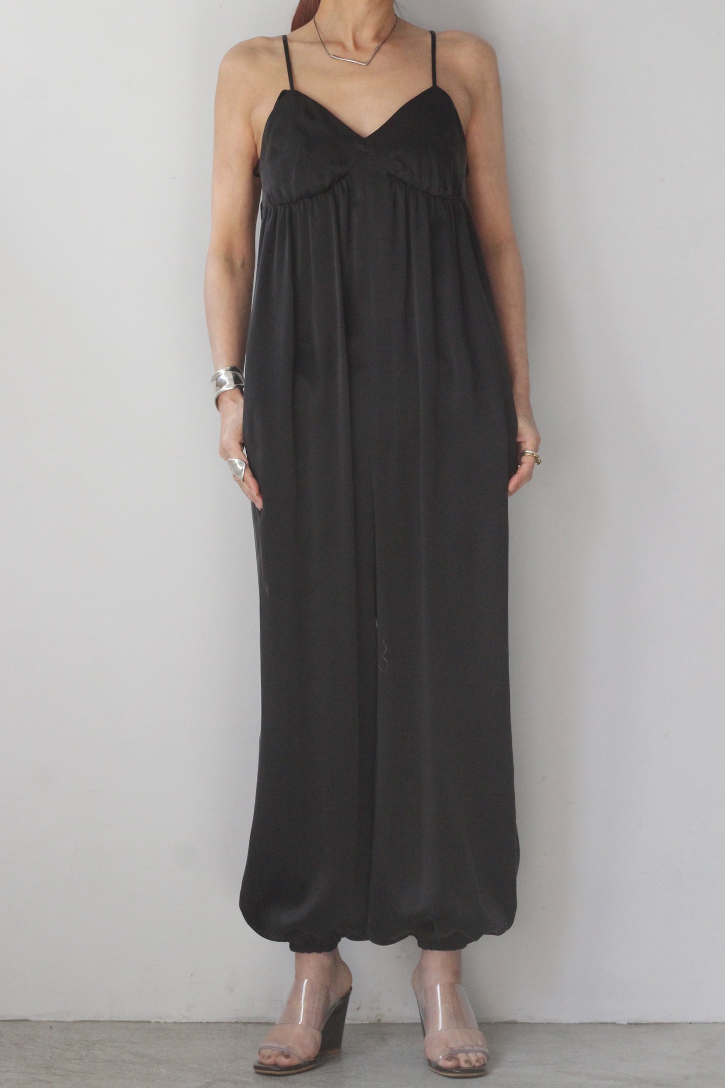 ERiKO KATORi "silk harem jumpsuit" (black)