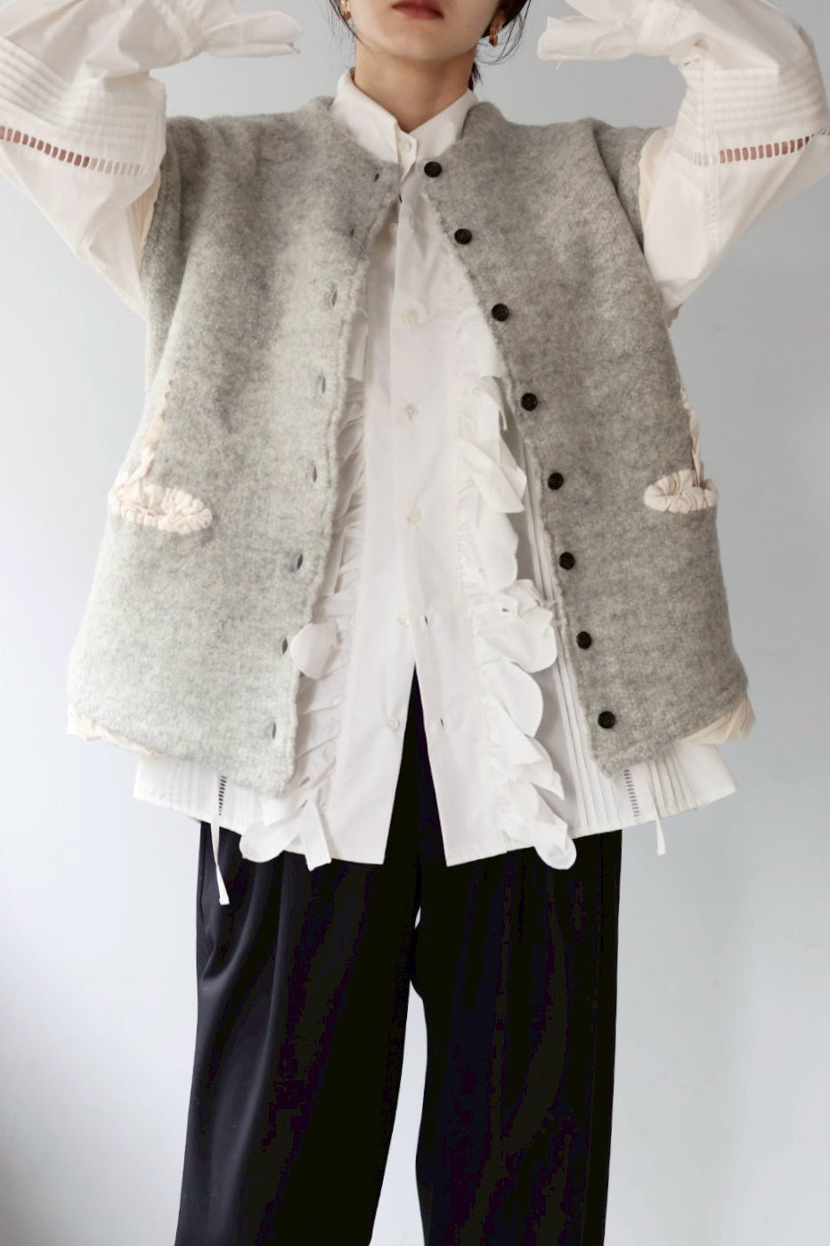 Pillings "fulling vest" (gray)