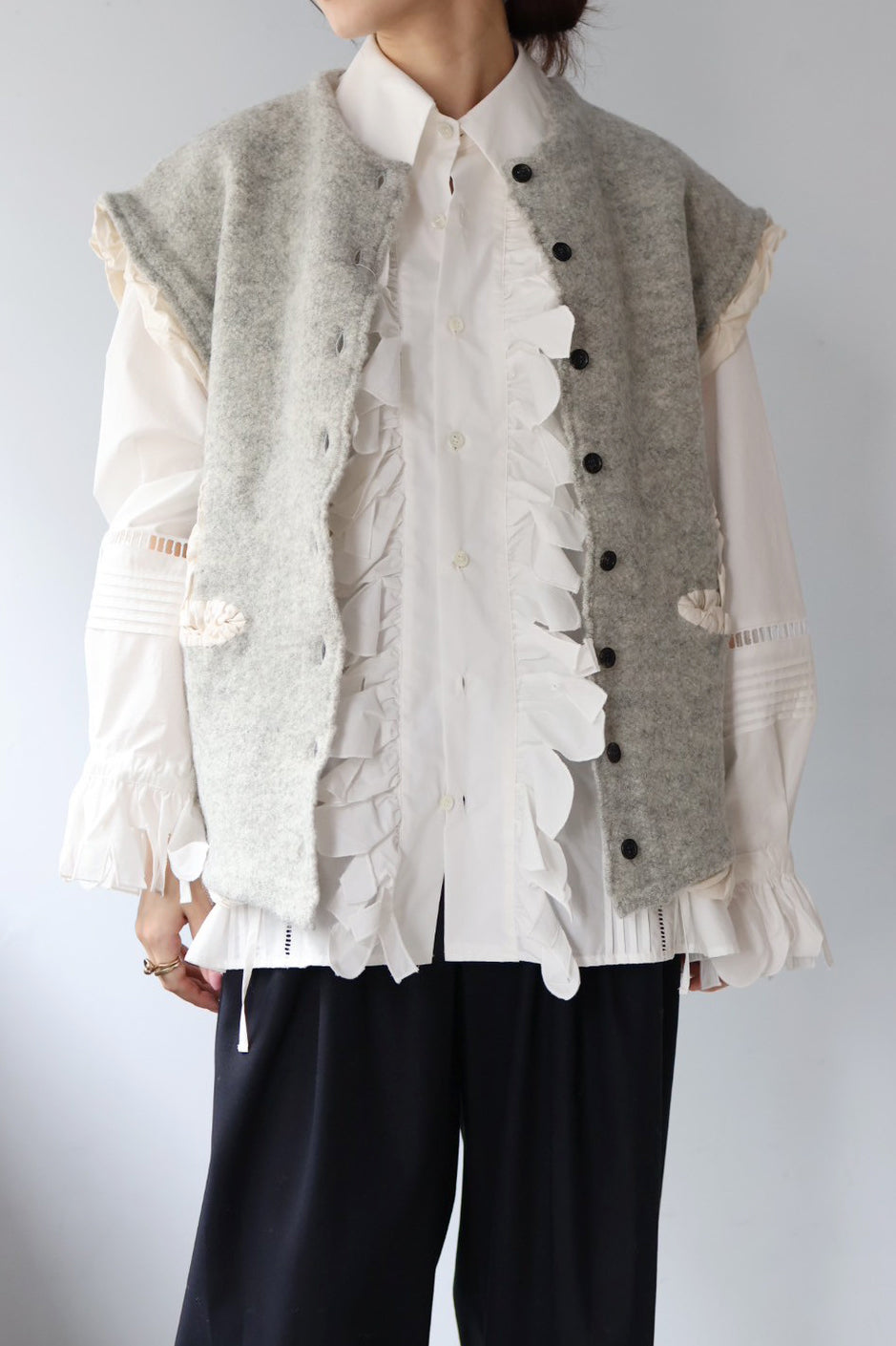 Pillings "fulling vest" (gray)