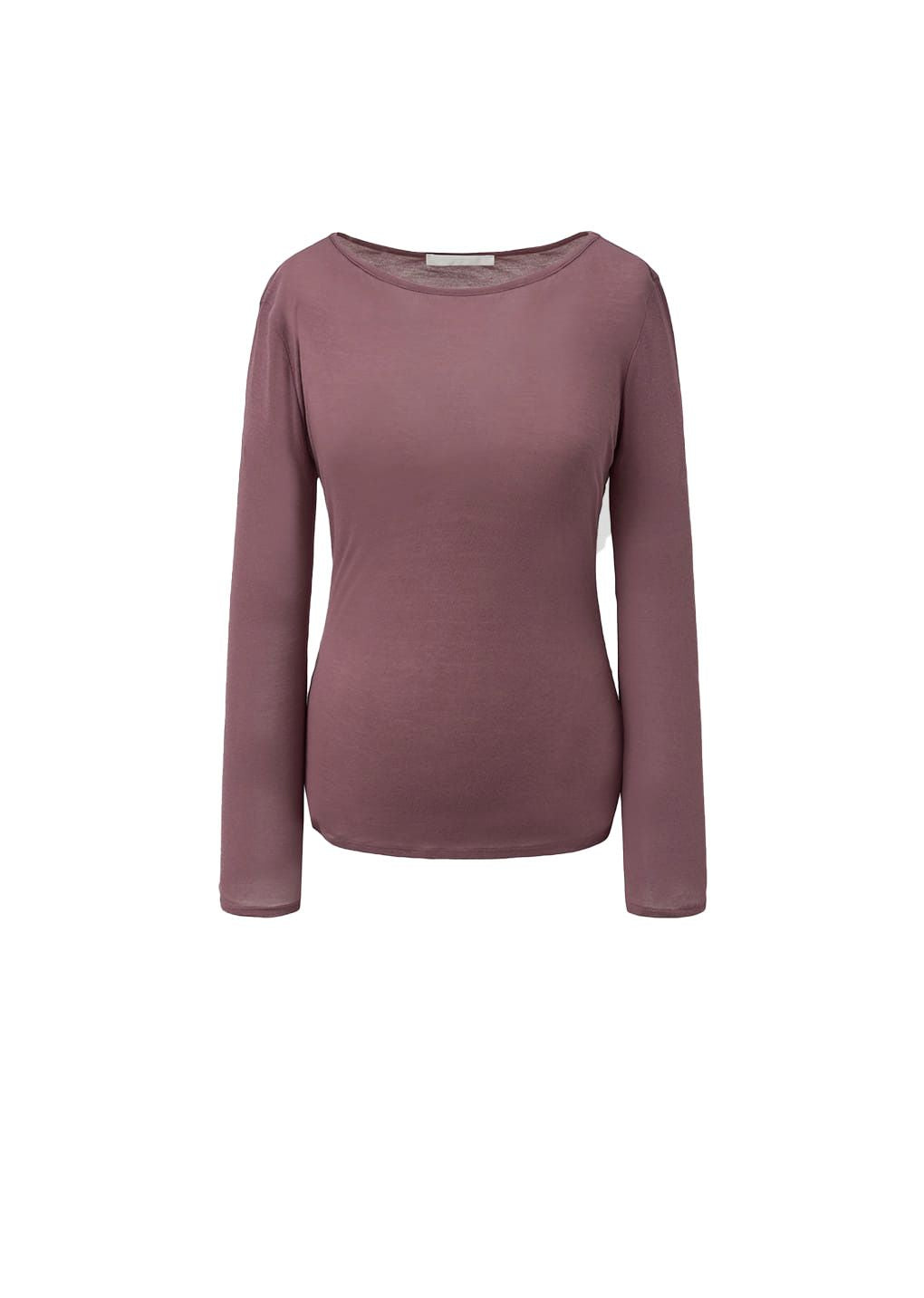 AMOMENT "round t-shirts" (wine)
