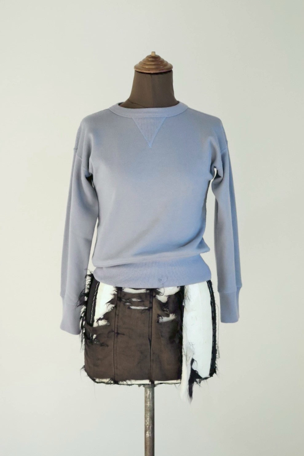 fifi collection "set in sleeve sweat" (blue)
