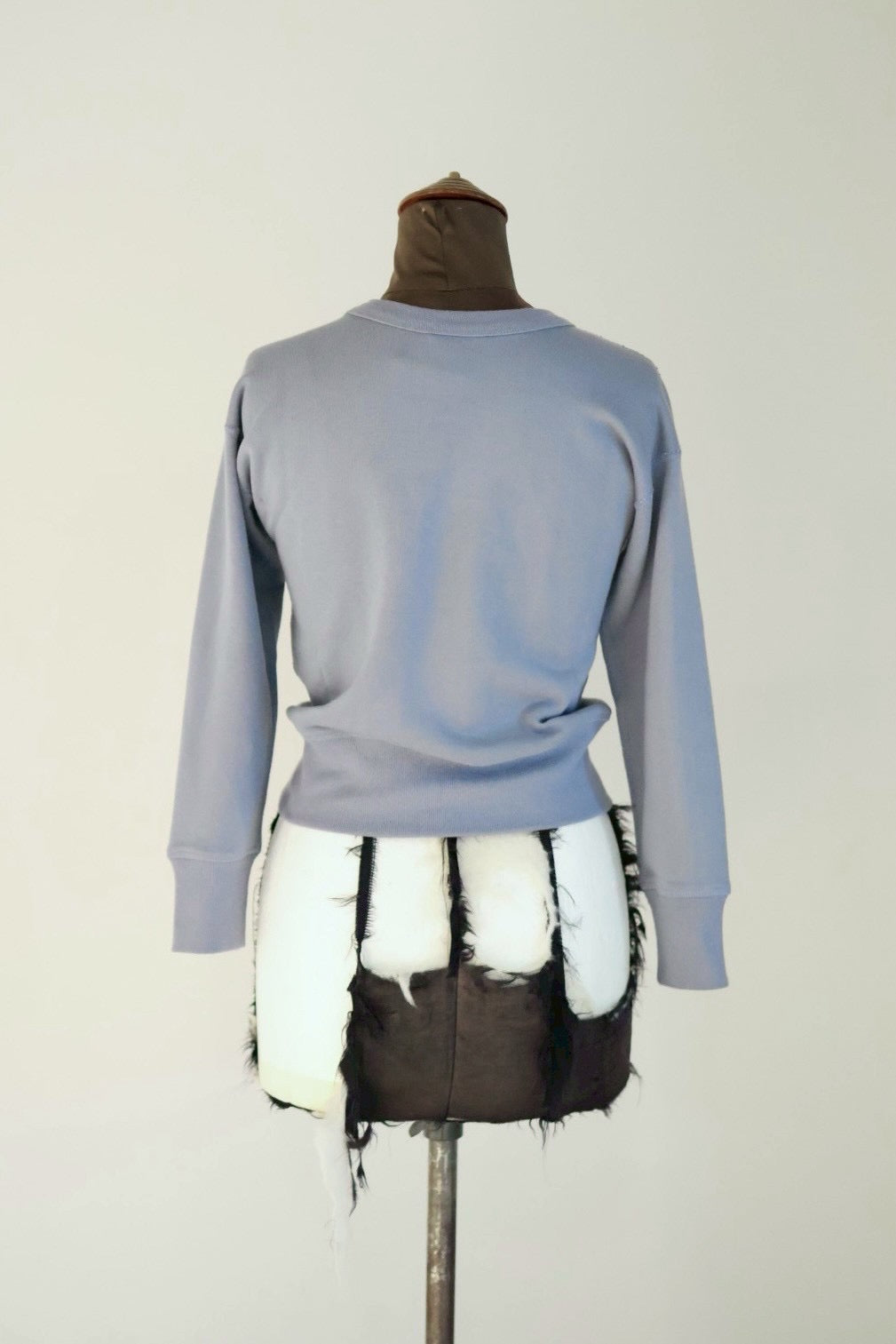 fifi collection "set in sleeve sweat" (blue)