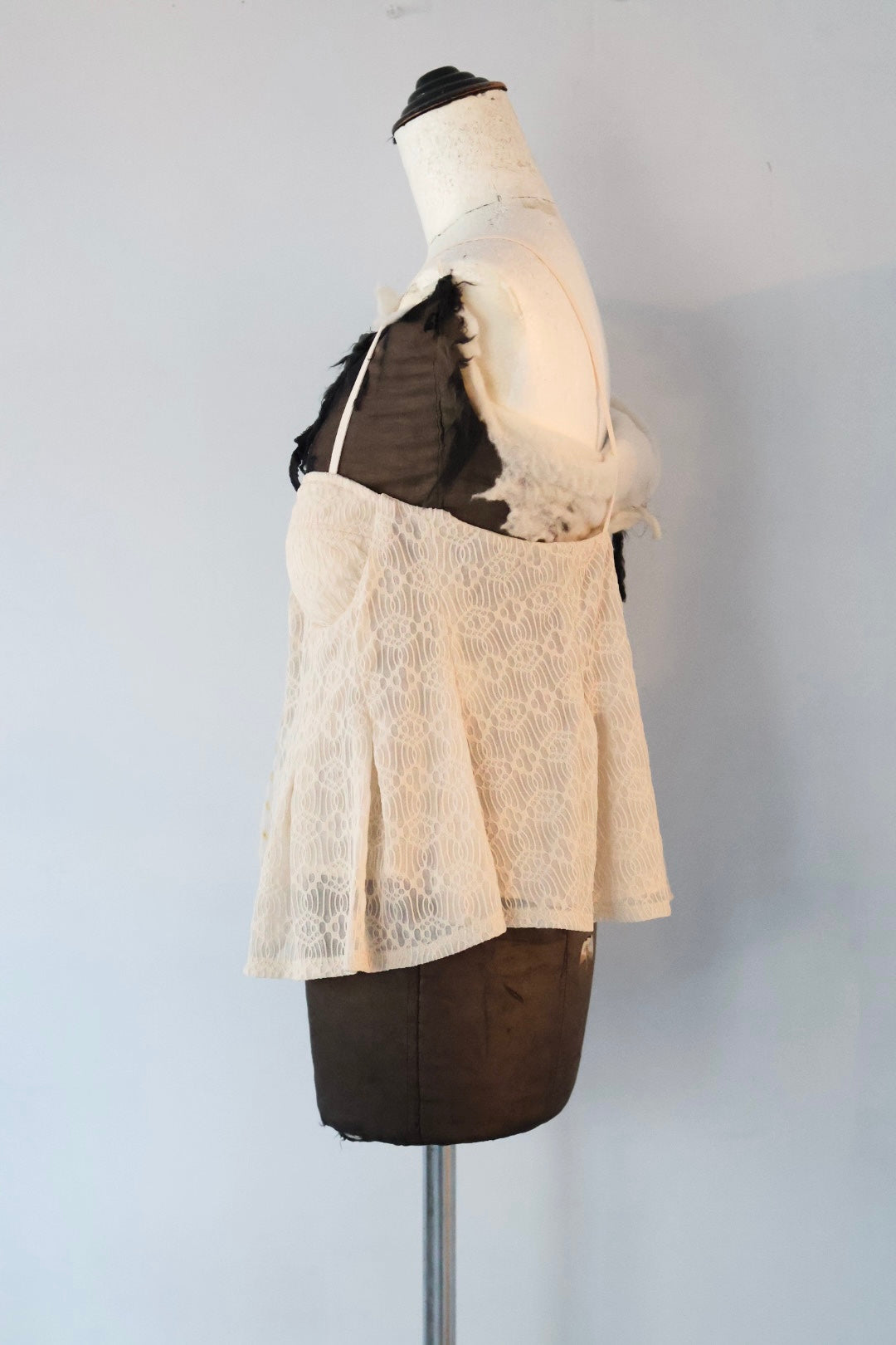 charrita "Bustier clasico" (ivory)
