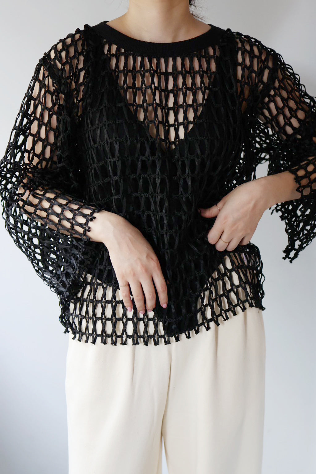 HAKUJI "Raschel lace big PO"