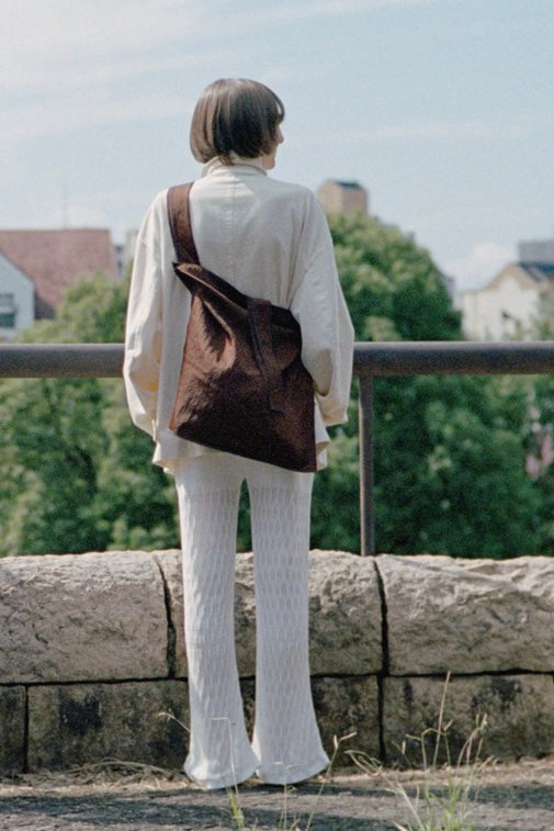 ITTI "MARY INSIDE OUT TOTE - L” (black, brown, green, red)