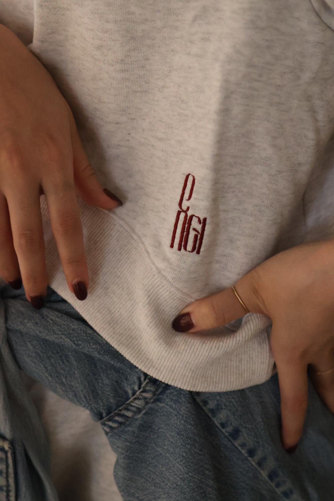 ENGI "trademark sweat tops"