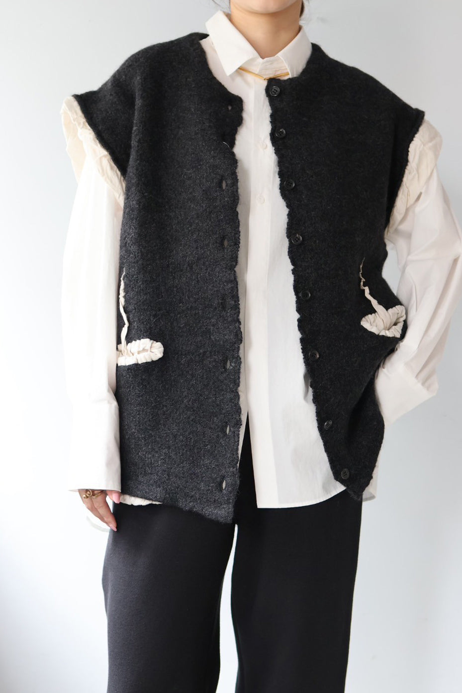 Pillings "fulling vest" (chacoal)