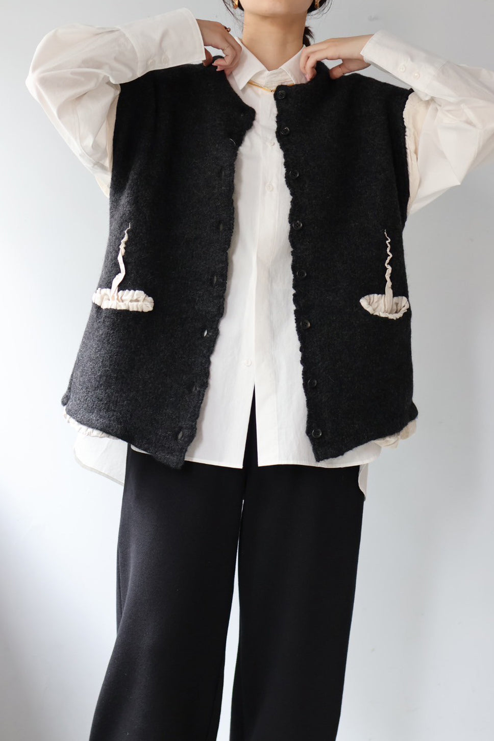 Pillings "fulling vest" (chacoal)