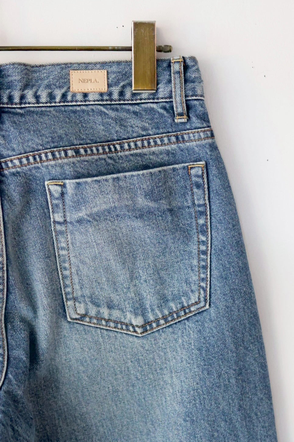 NEPLA "side pleat straight pants" (real vintage)