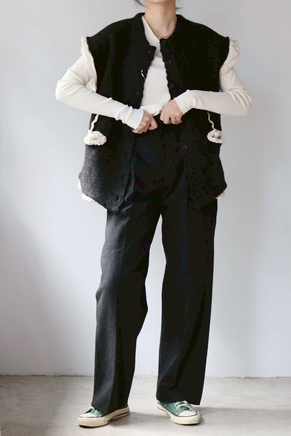 Pillings "fulling vest" (chacoal)