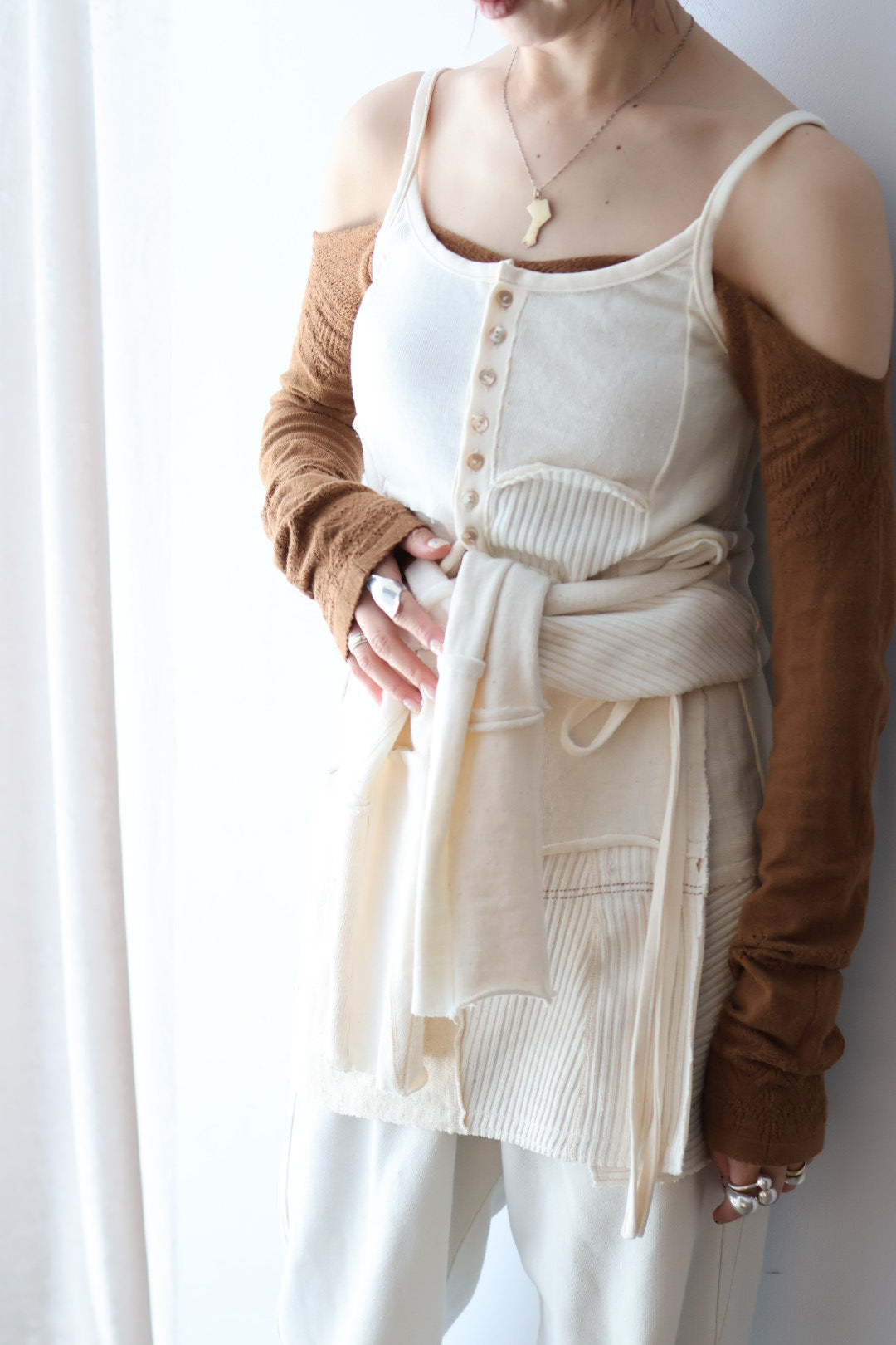 Patchwork Rib Jacket 【order item】MALION vintage × LILLT “military rib patchwork garter card ...