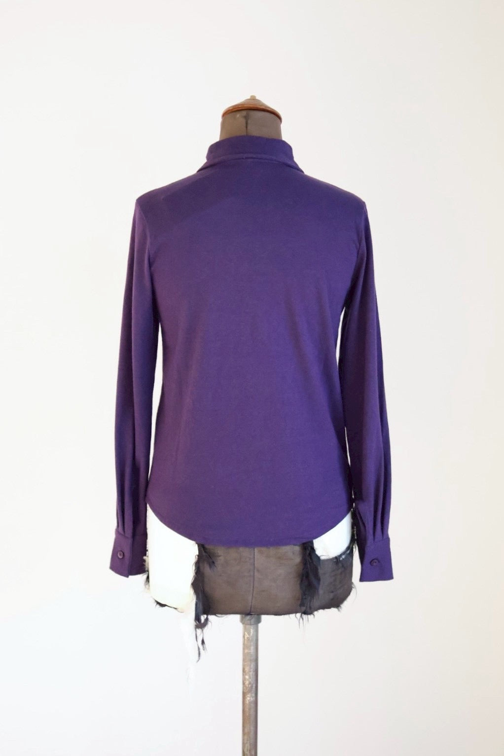 fifi collection "cotton jersey shirt" (purple)