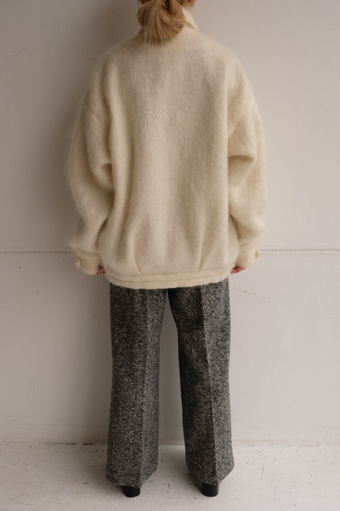 ERiKO KATORi "kid mohair jacket" (ivory)