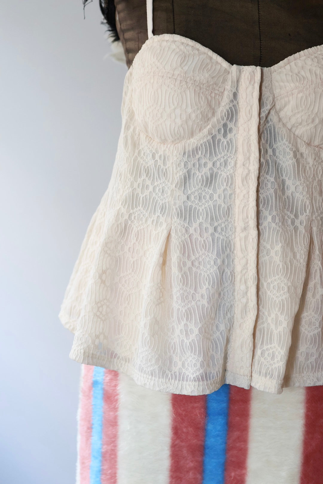 charrita "Bustier clasico" (ivory)