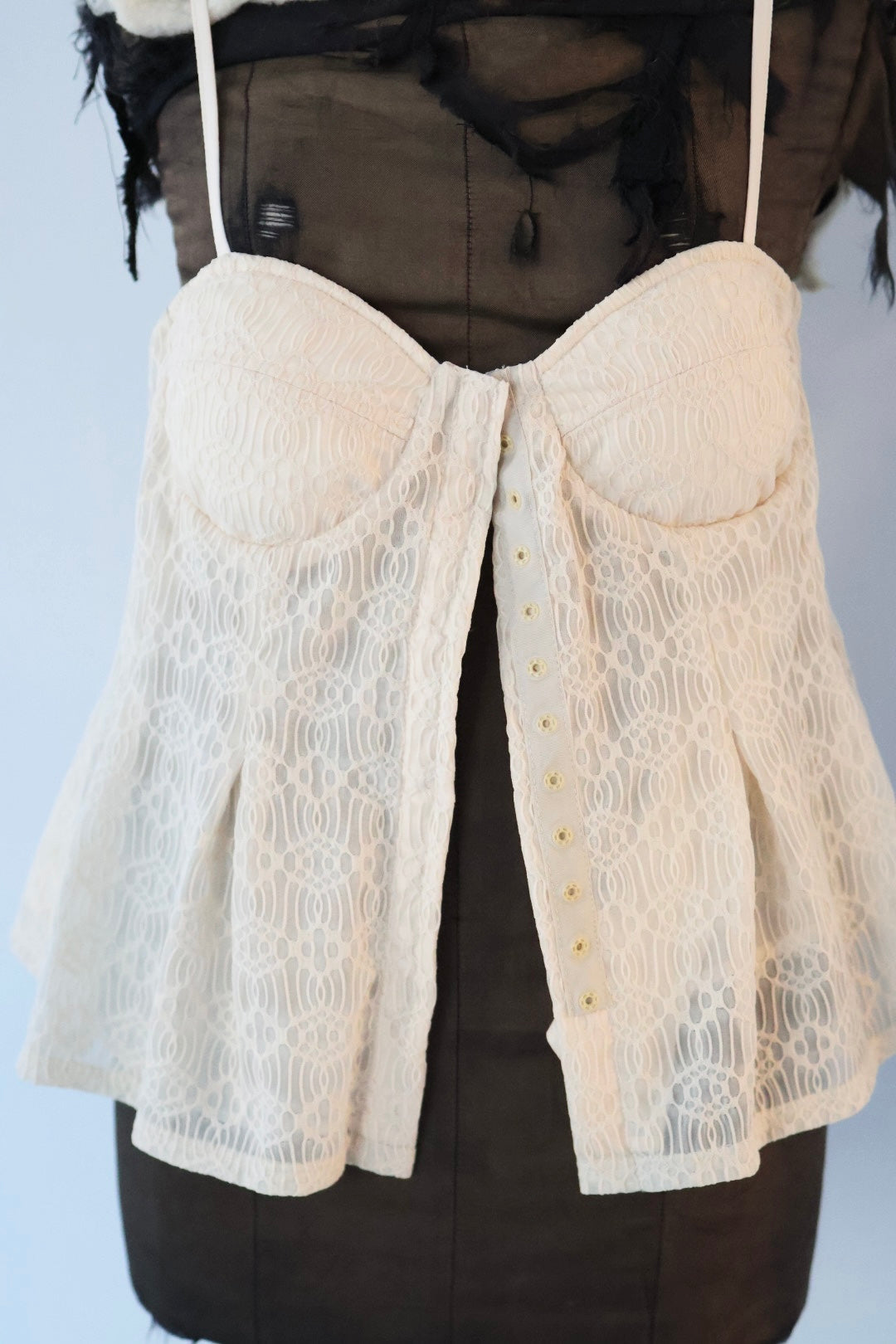 charrita "Bustier clasico" (ivory)