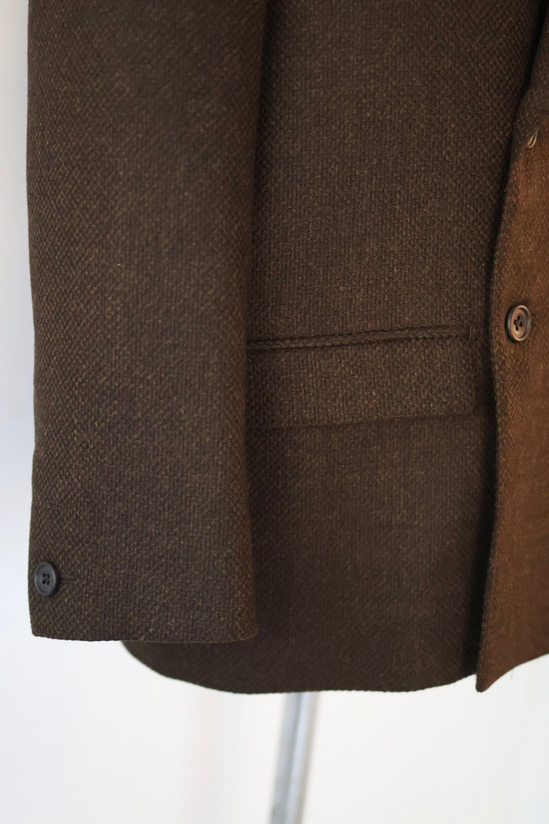 MARGE “wool double-breasted peak lapel jacket“