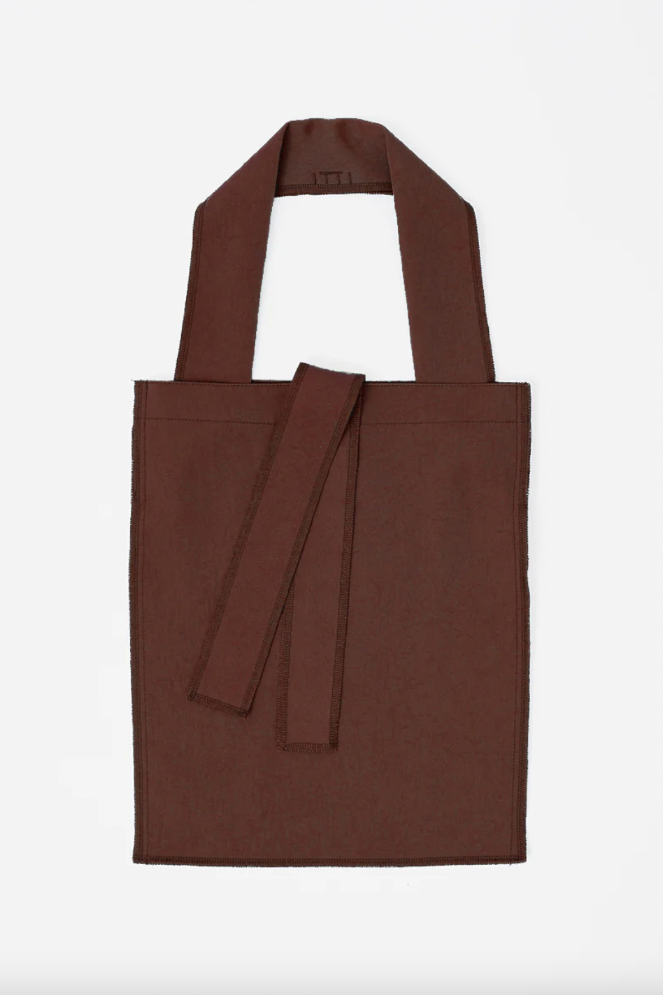 ITTI "MARY INSIDE OUT TOTE - M” (brown, green, red)