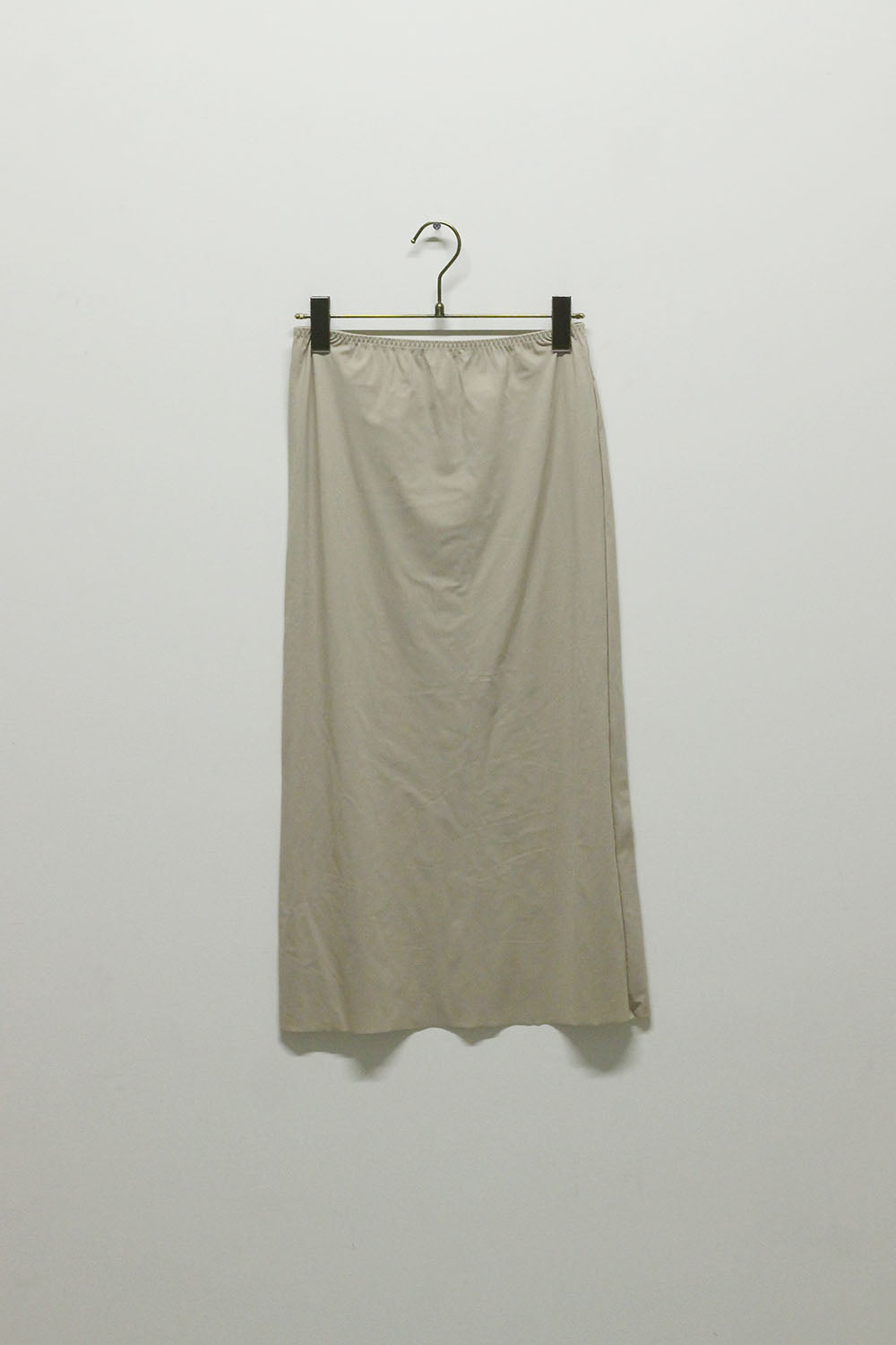 NICENICE MOMENT "LACE KNIT SK" (LEMON CREAM / SAND)