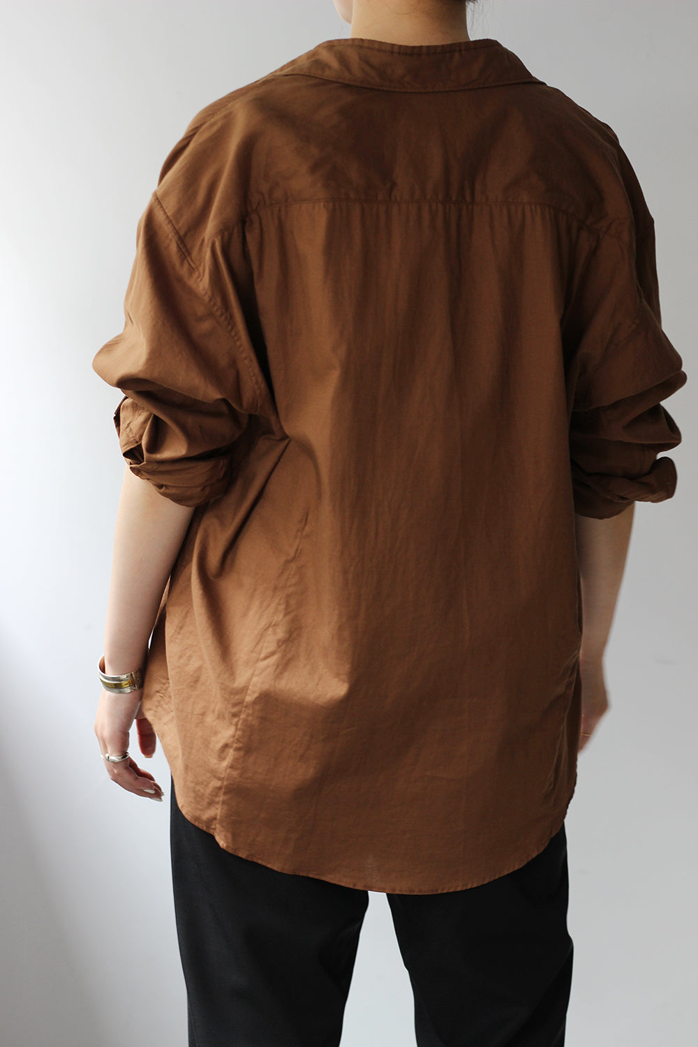 UNUSED "pullover shirt" (brown)