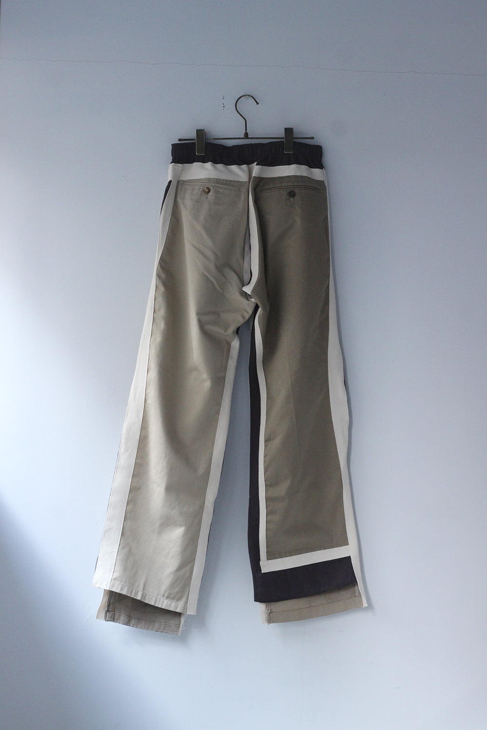 Rebuild by Needles "Chino Pant -> Covered Pant" (charcoal) 1