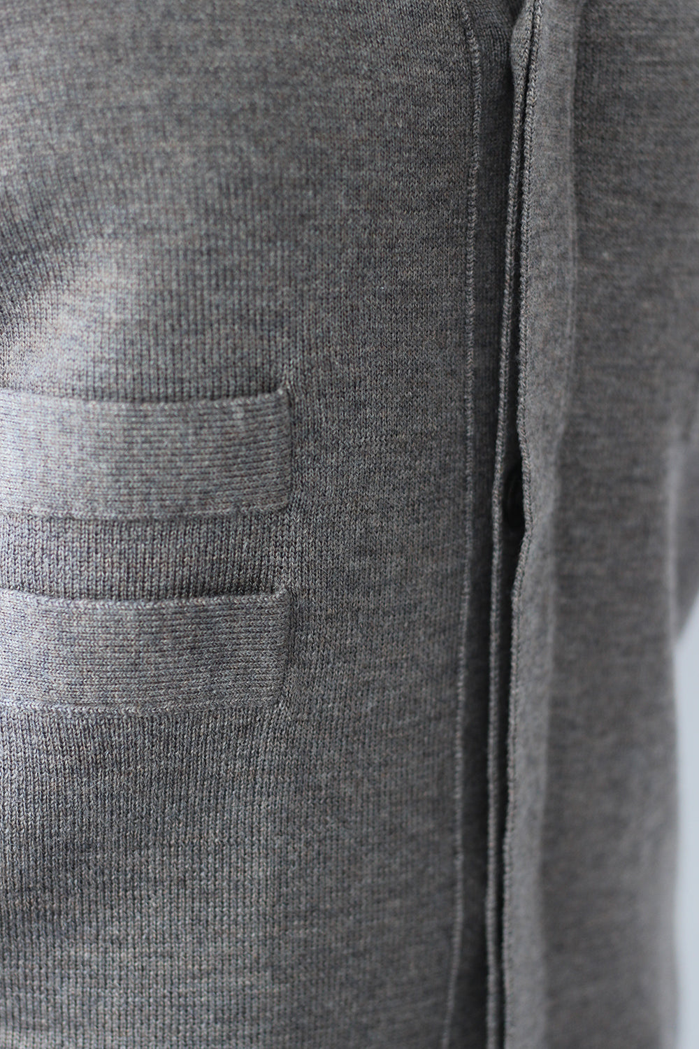 JUN MIKAMI "knit vest" (gray)
