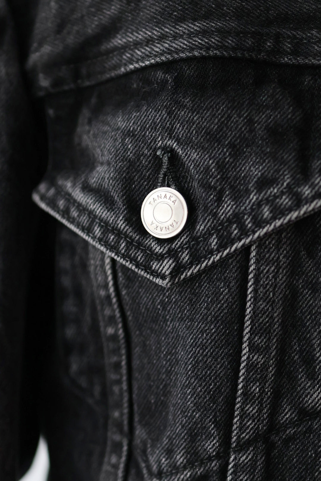 TANAKA "No collar trucker jacket" (gray)