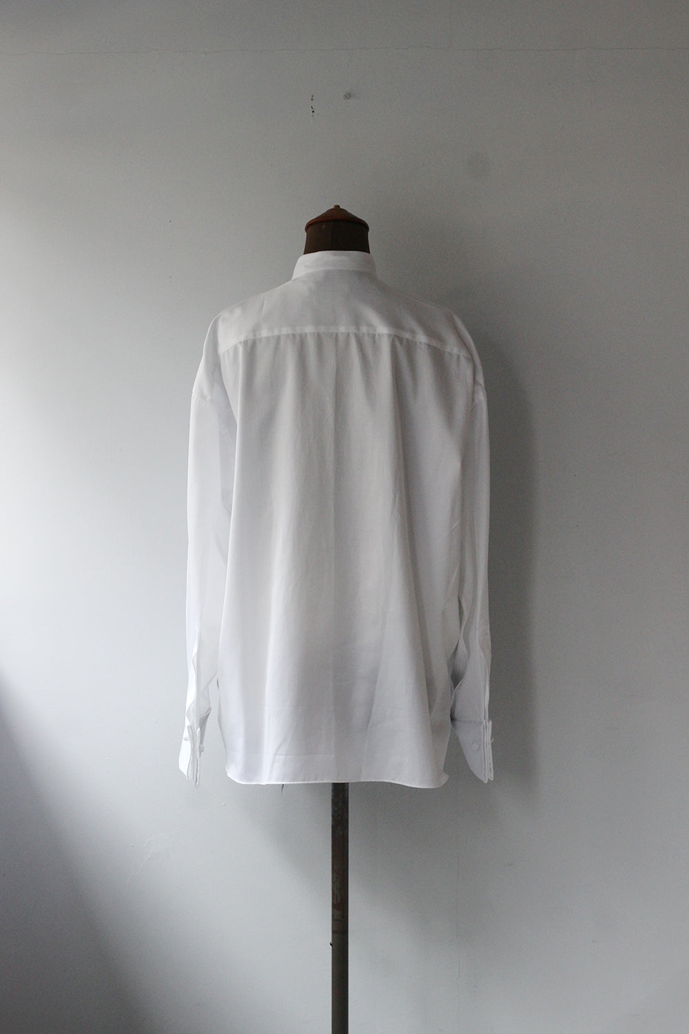 MARGE "Double cuffs oversized shirt" (white)