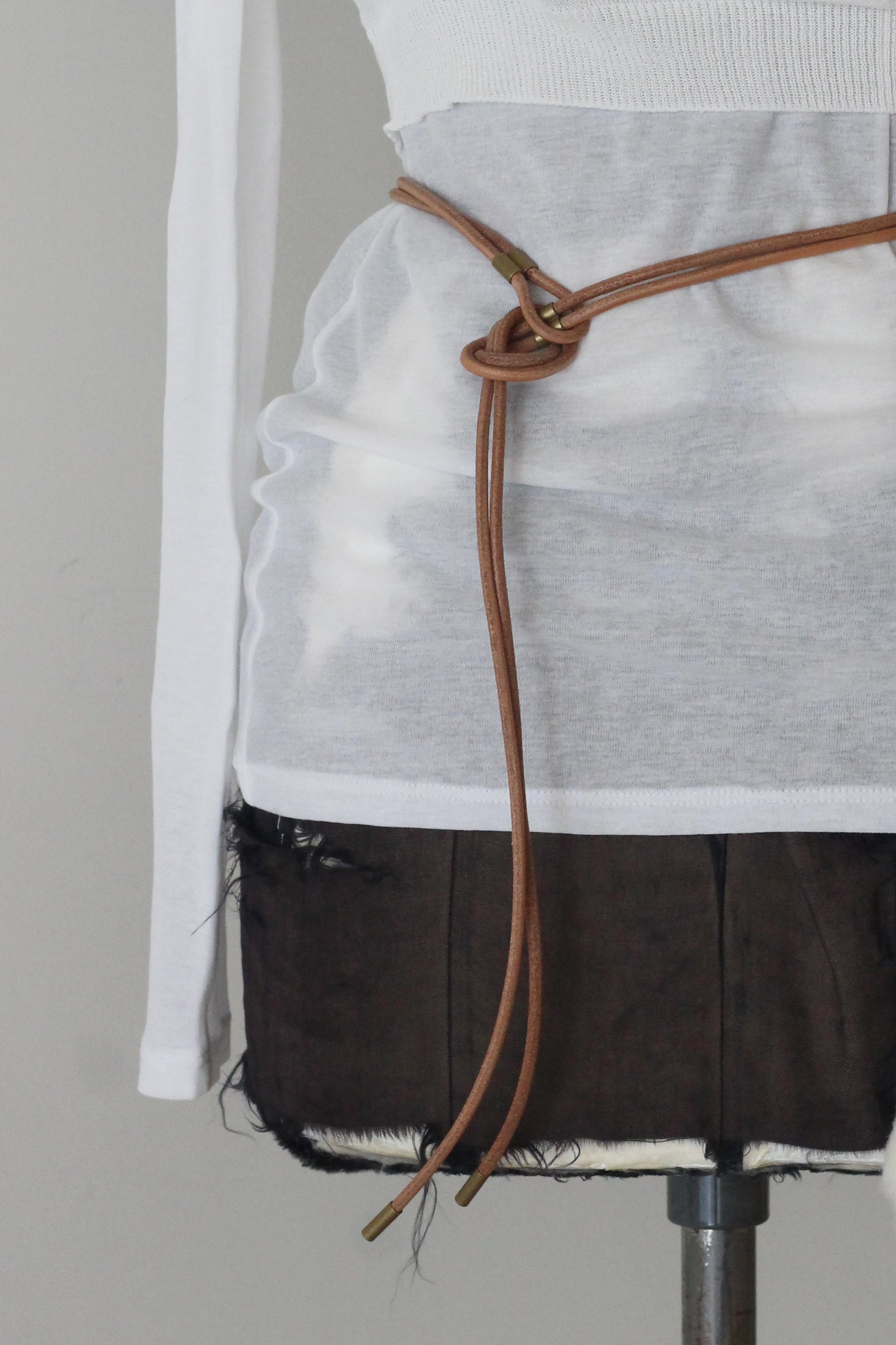 UNUSED "Leather belt" (camel)