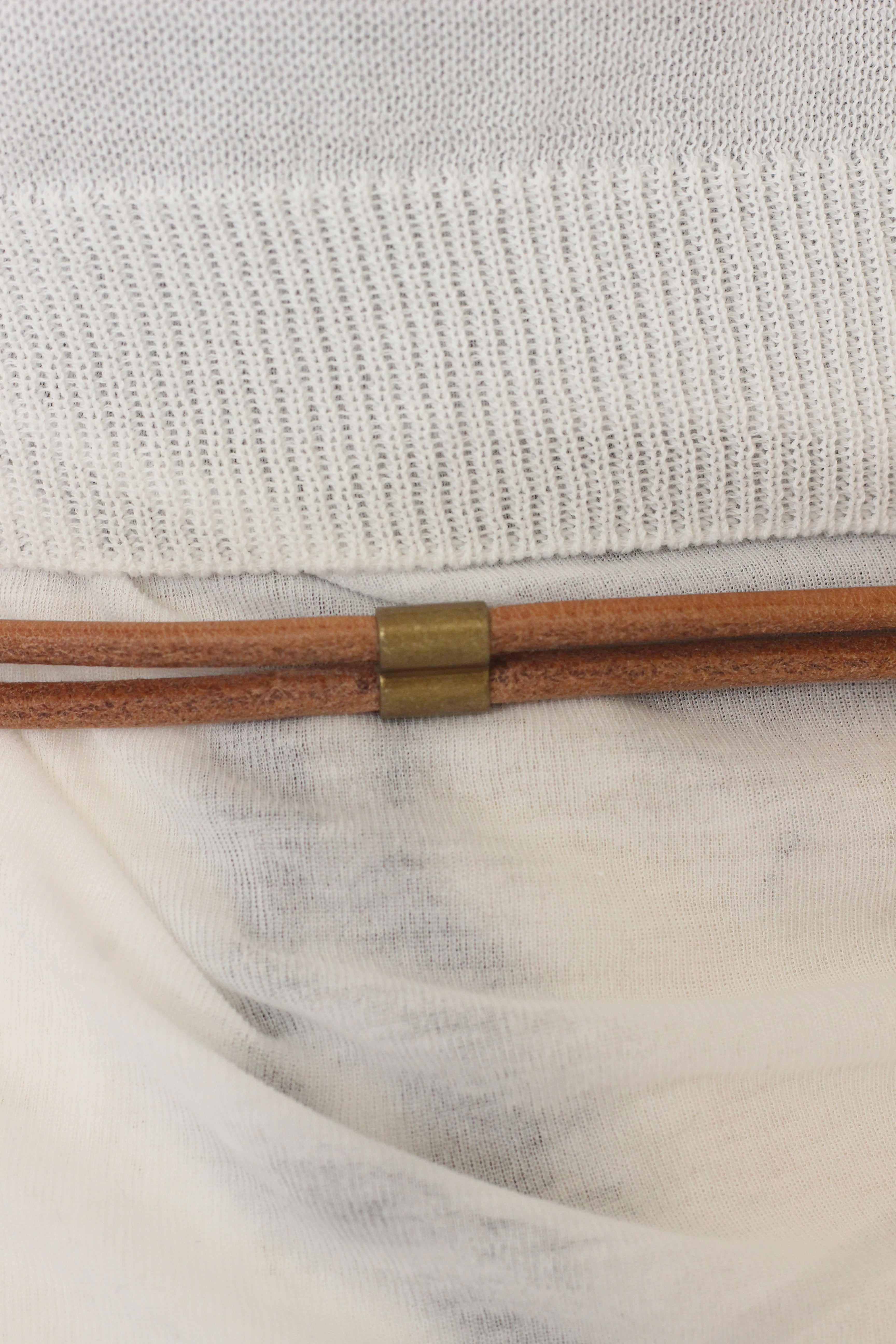 UNUSED "Leather belt" (camel)