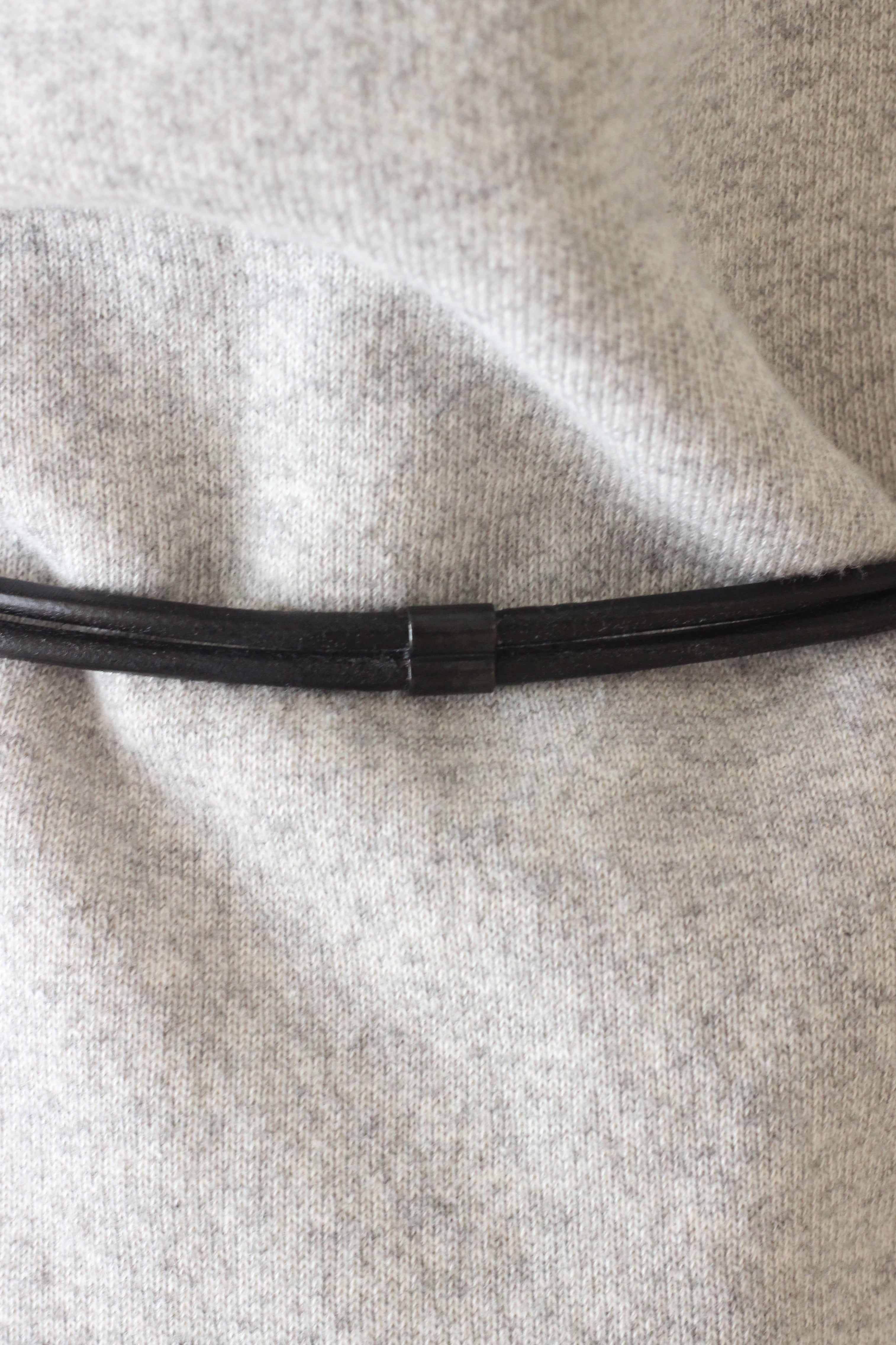UNUSED "Leather belt" (black)