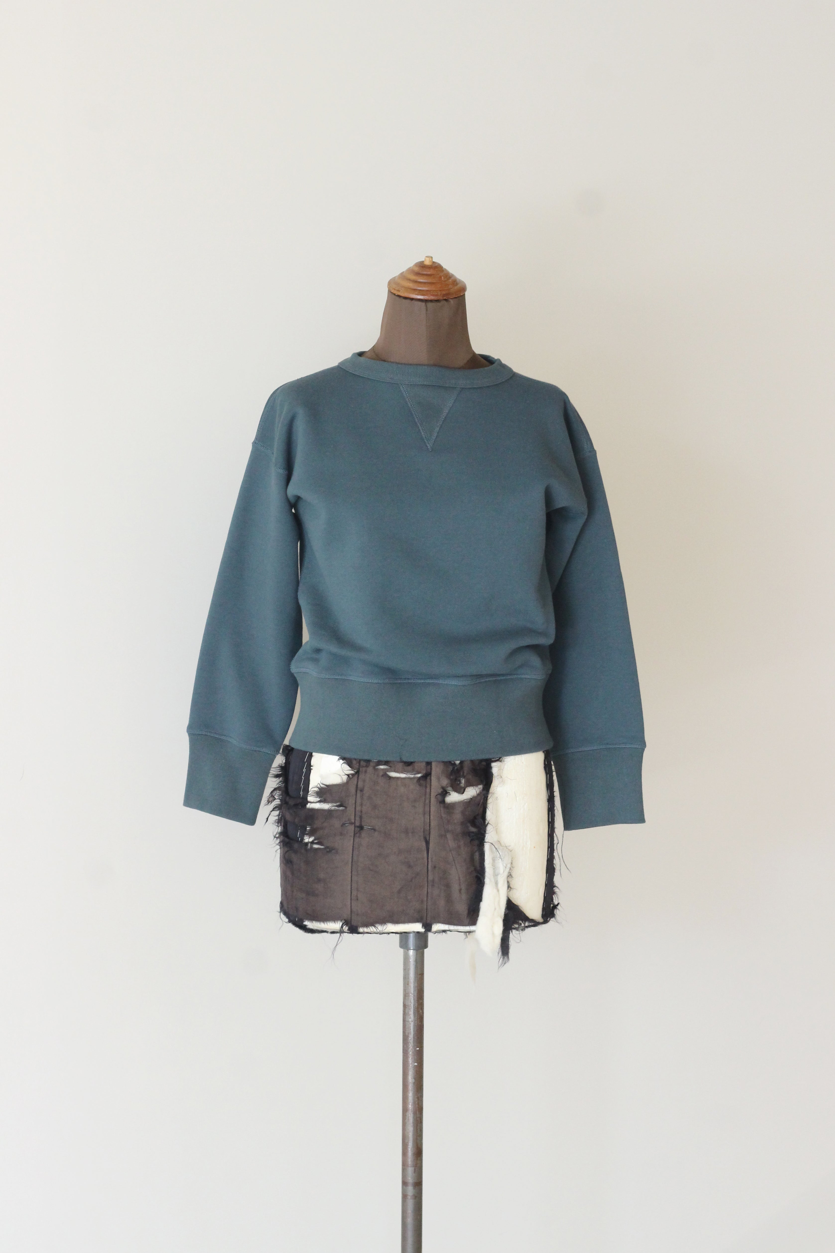fifi "set in sleeve sweat" (green)