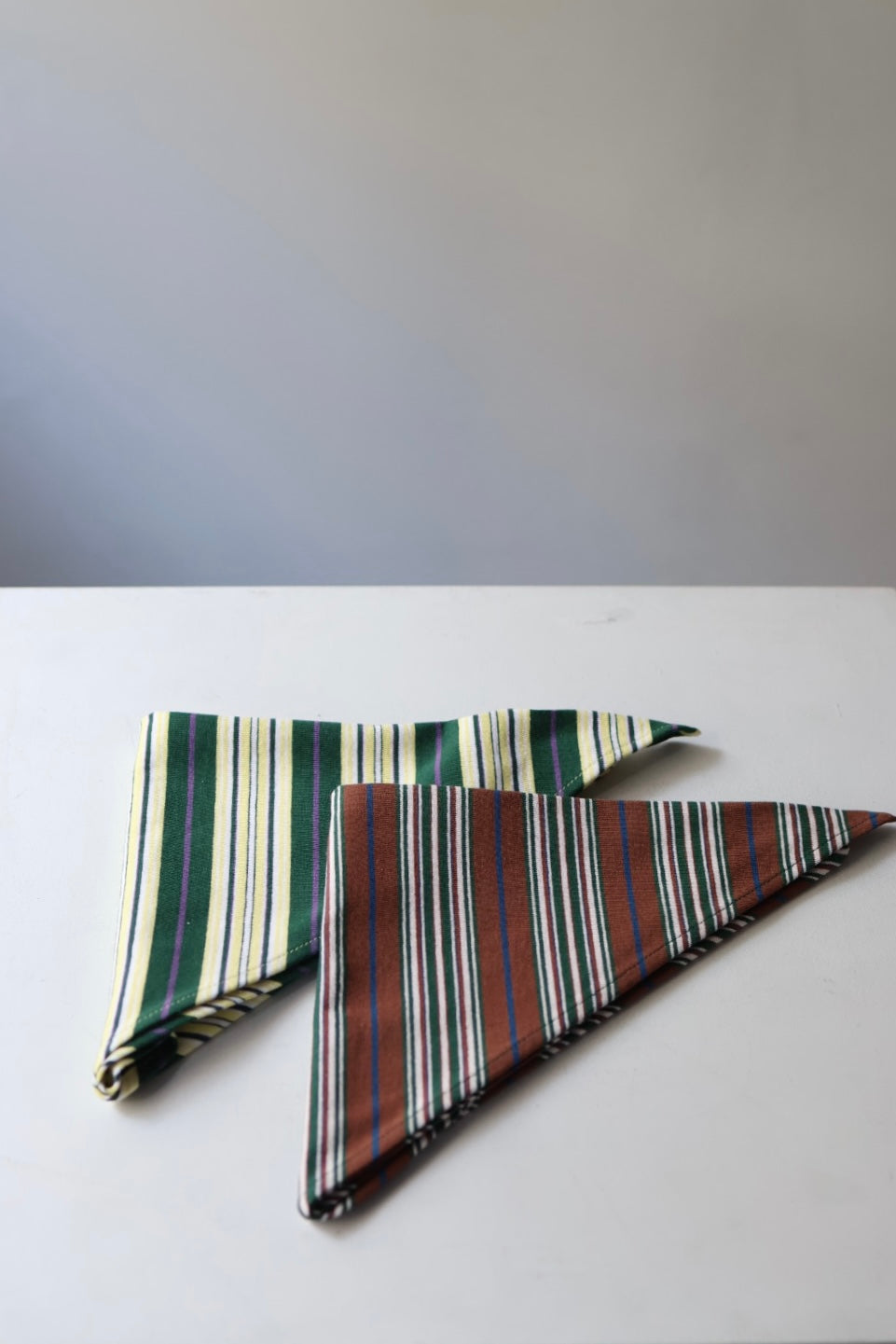 fifi collection “border scarf“ (green) fifi collection “border scarf“ (brown/ green) – lillt-store