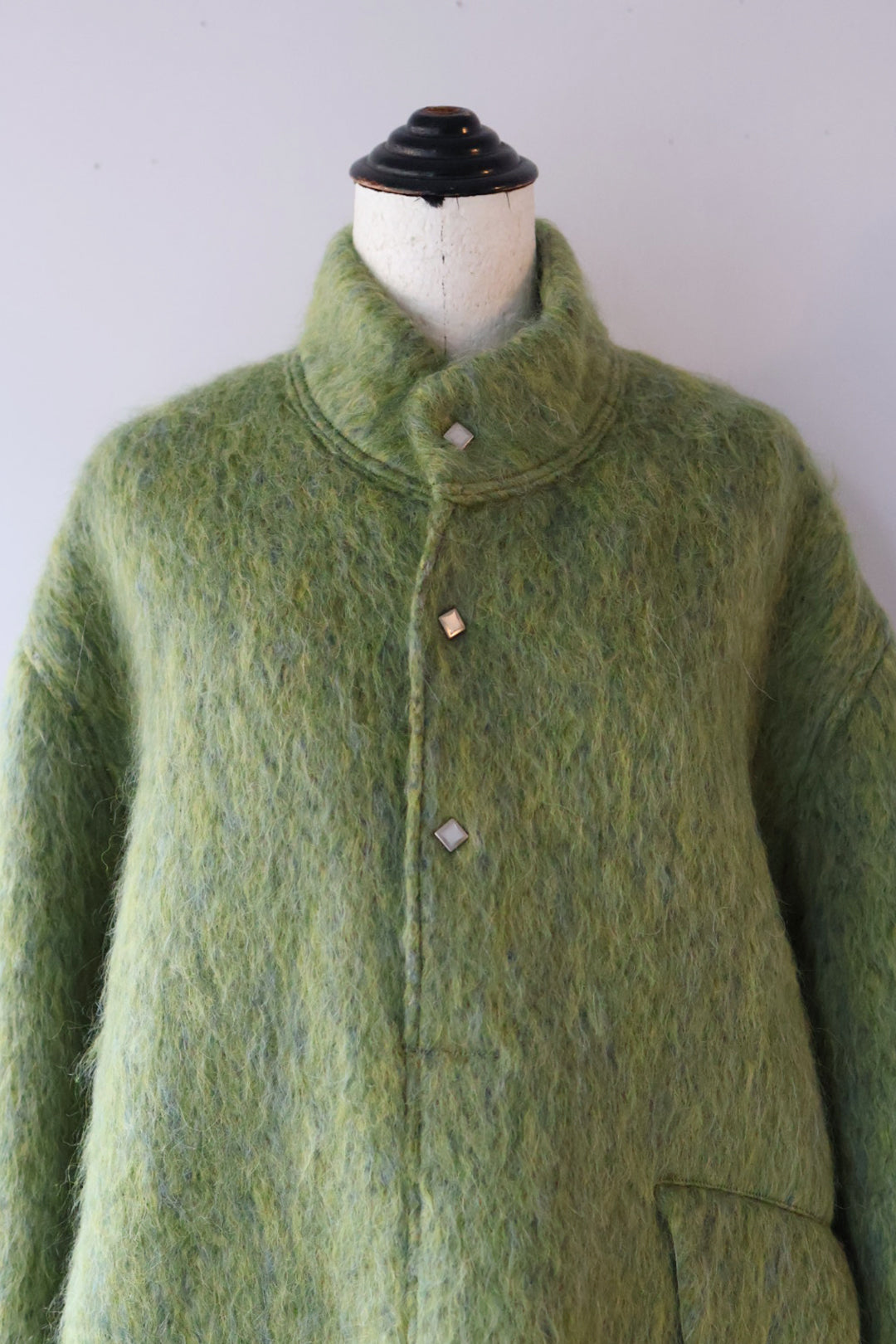 TANAKA "pullover shaggy top" (green)