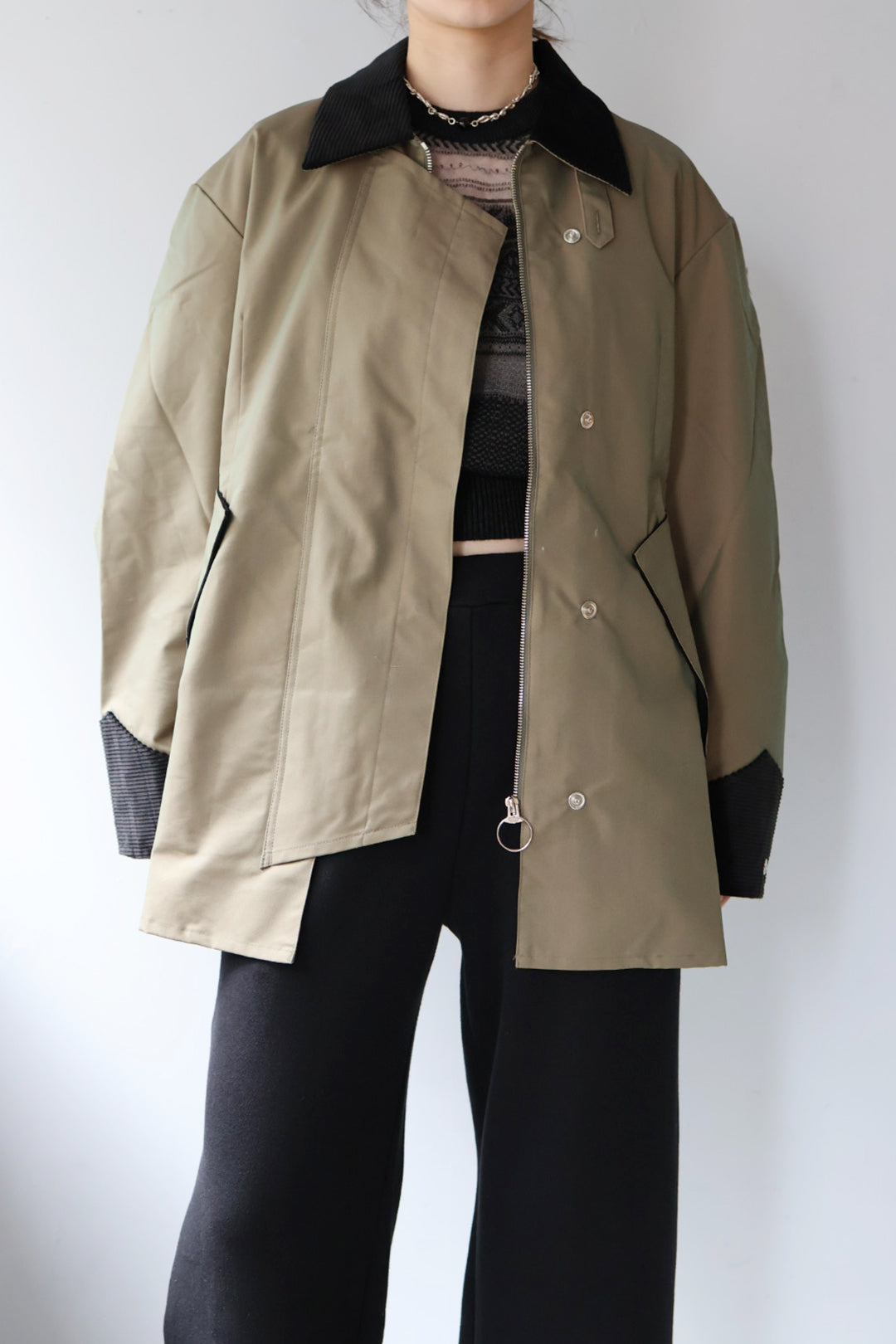 TANAKA "field coat" (sage)