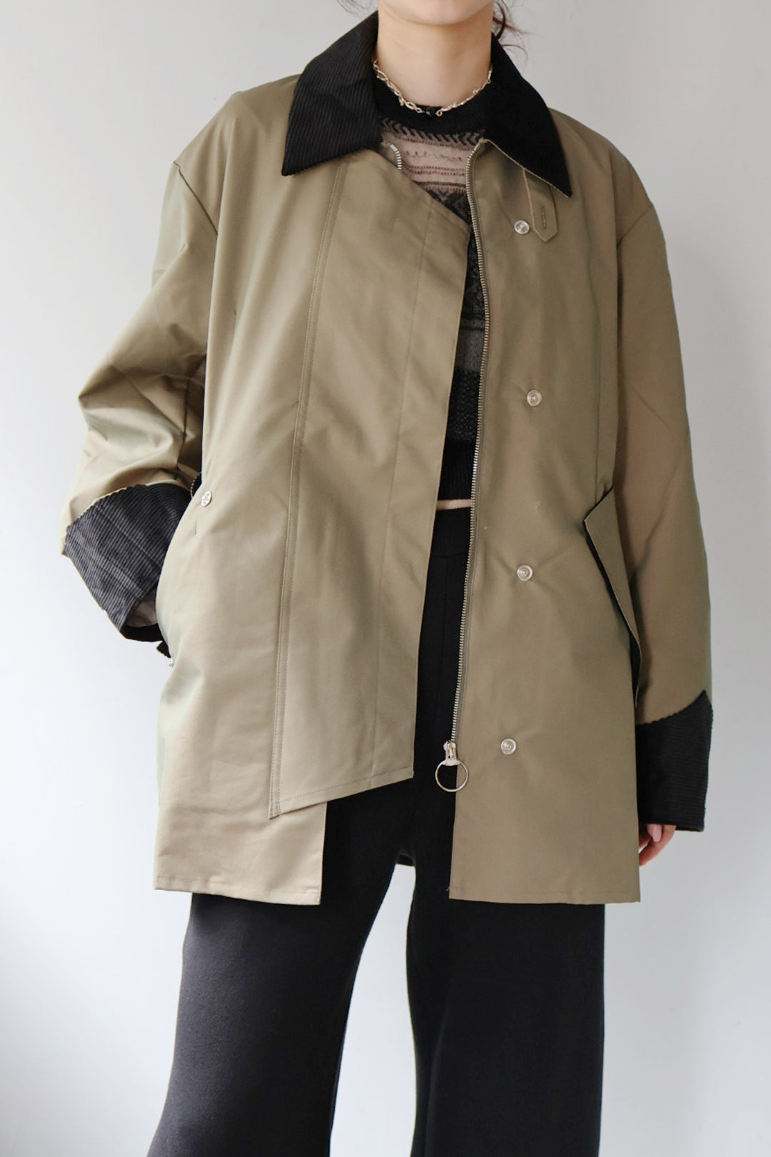 TANAKA "field coat" (sage)