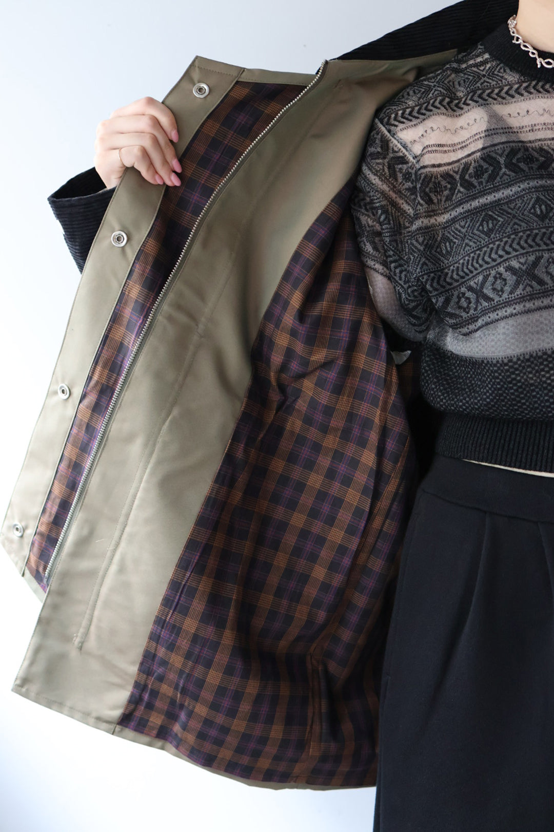 TANAKA "field coat" (sage)