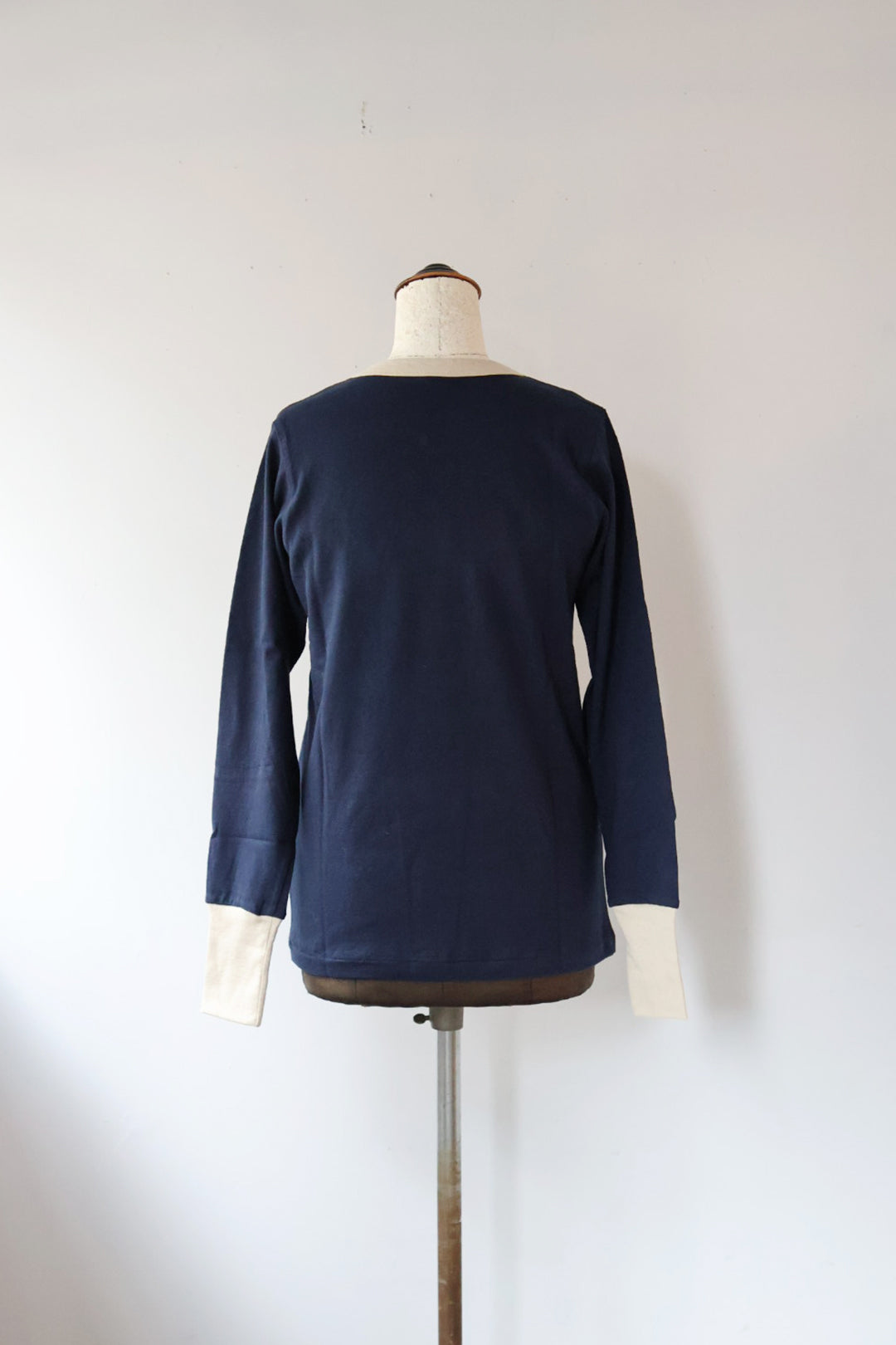 fifi collection "Trim L/S tee" (navy)