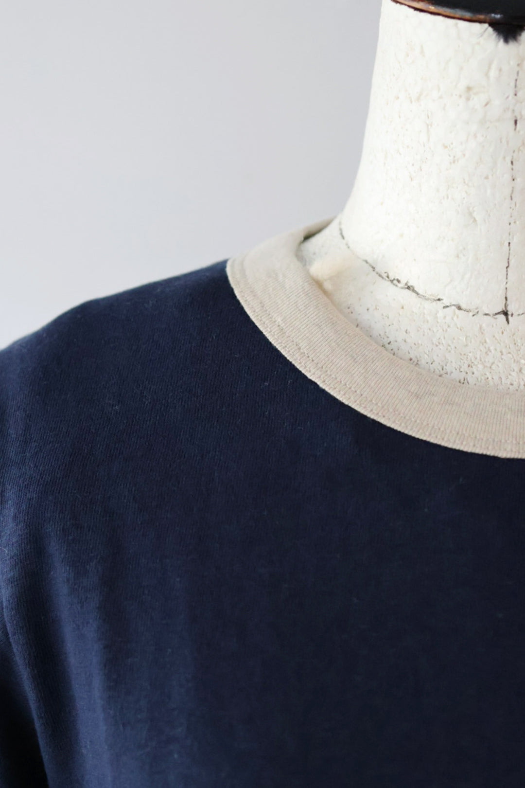 fifi collection "Trim L/S tee" (navy)