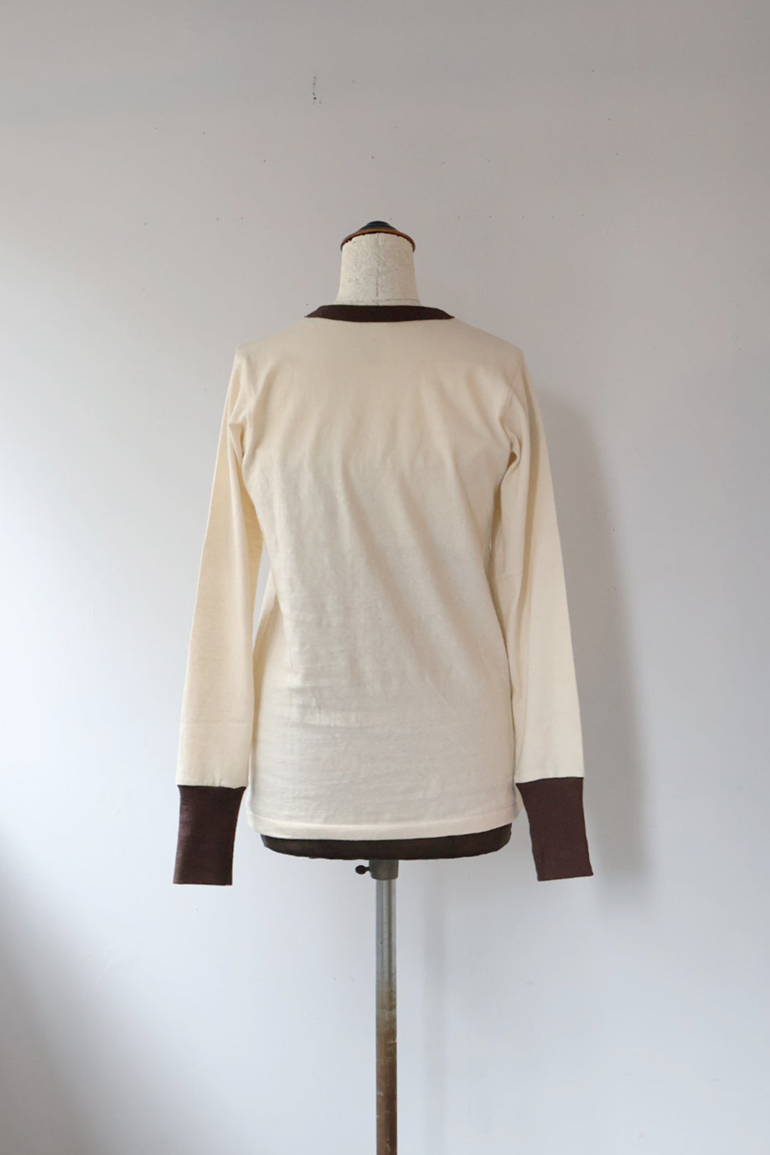 fifi collection "Trim L/S tee" (ivory)